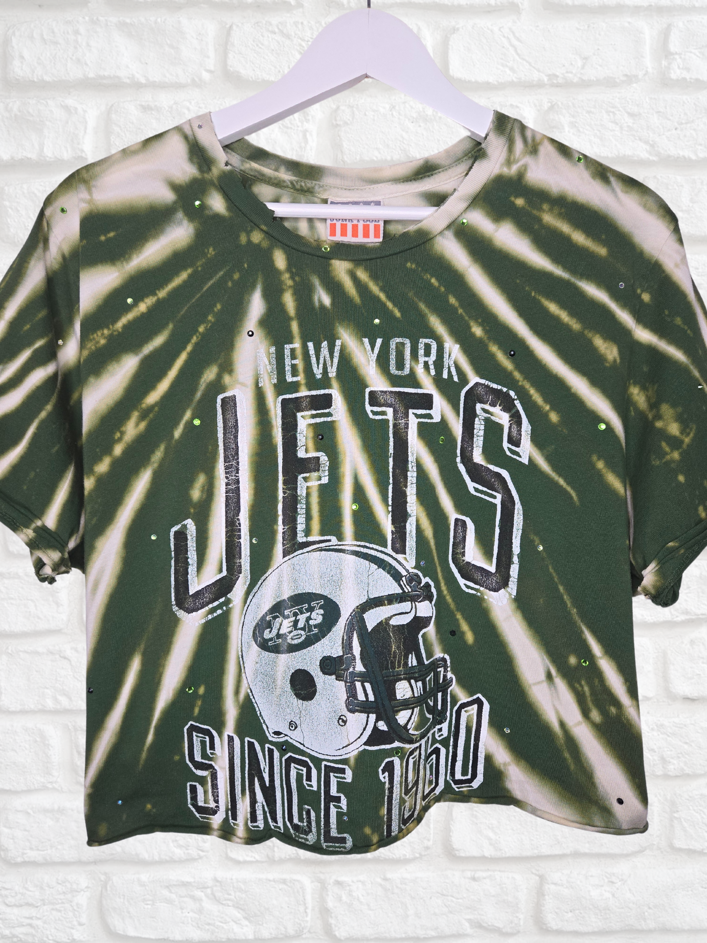 New York Jets Crop Tee