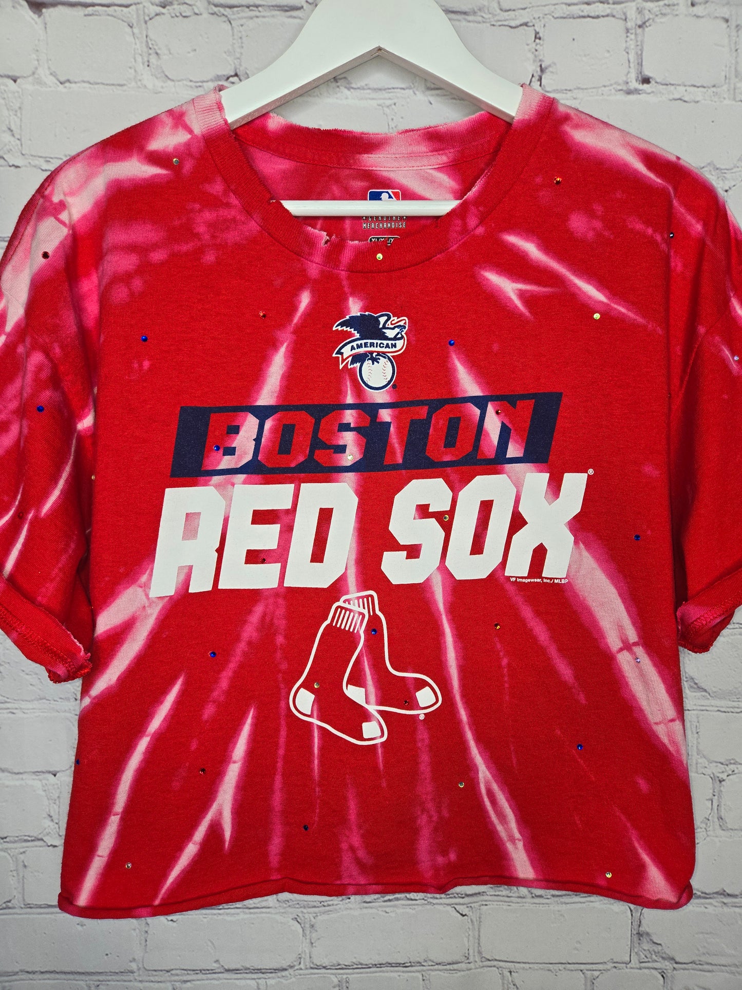 Boston Red Sox Crop Tee