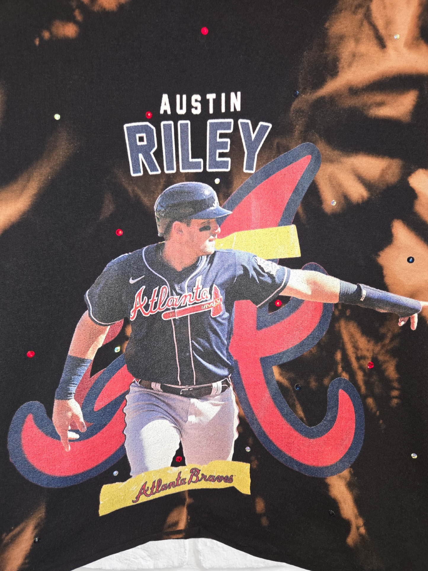 Atlanta Braves Crop Tee