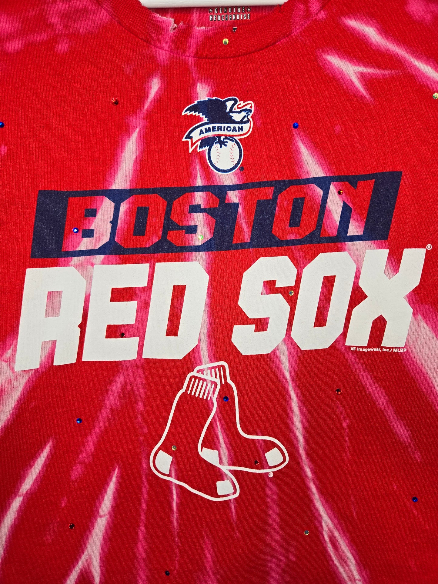 Boston Red Sox Crop Tee