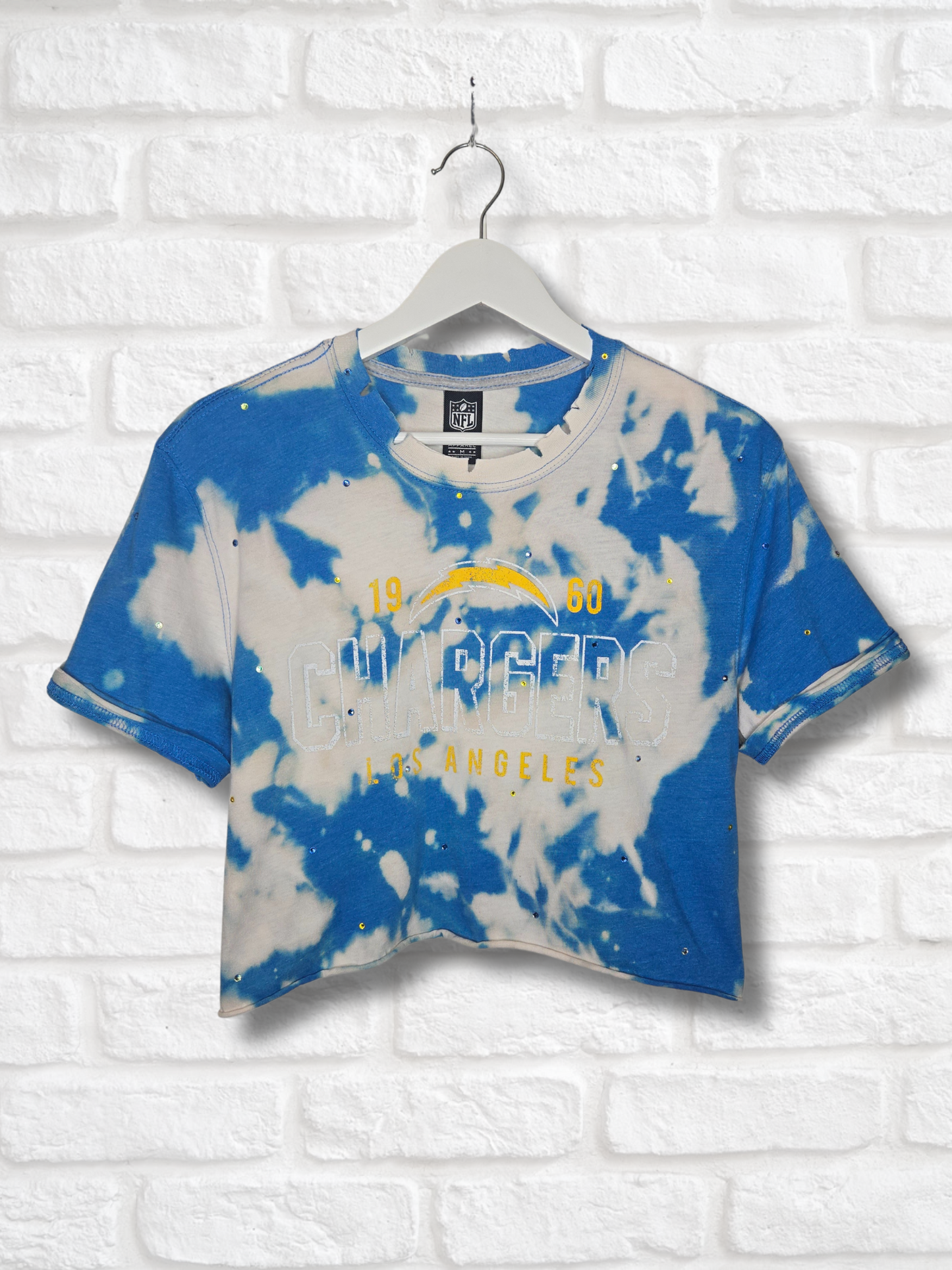 Los Angeles Chargers Crop Tee