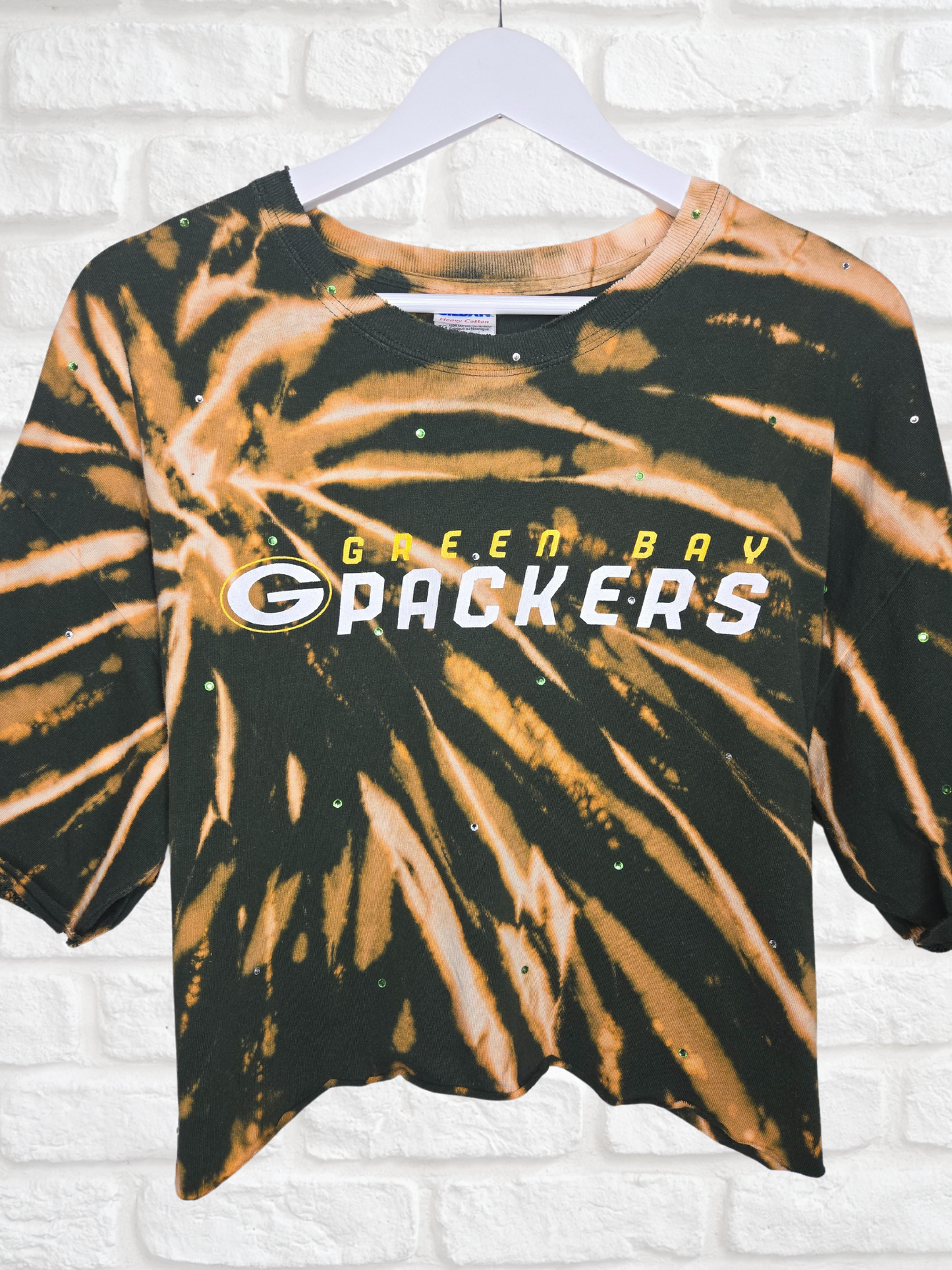 Green Bay Packers Crop Tee