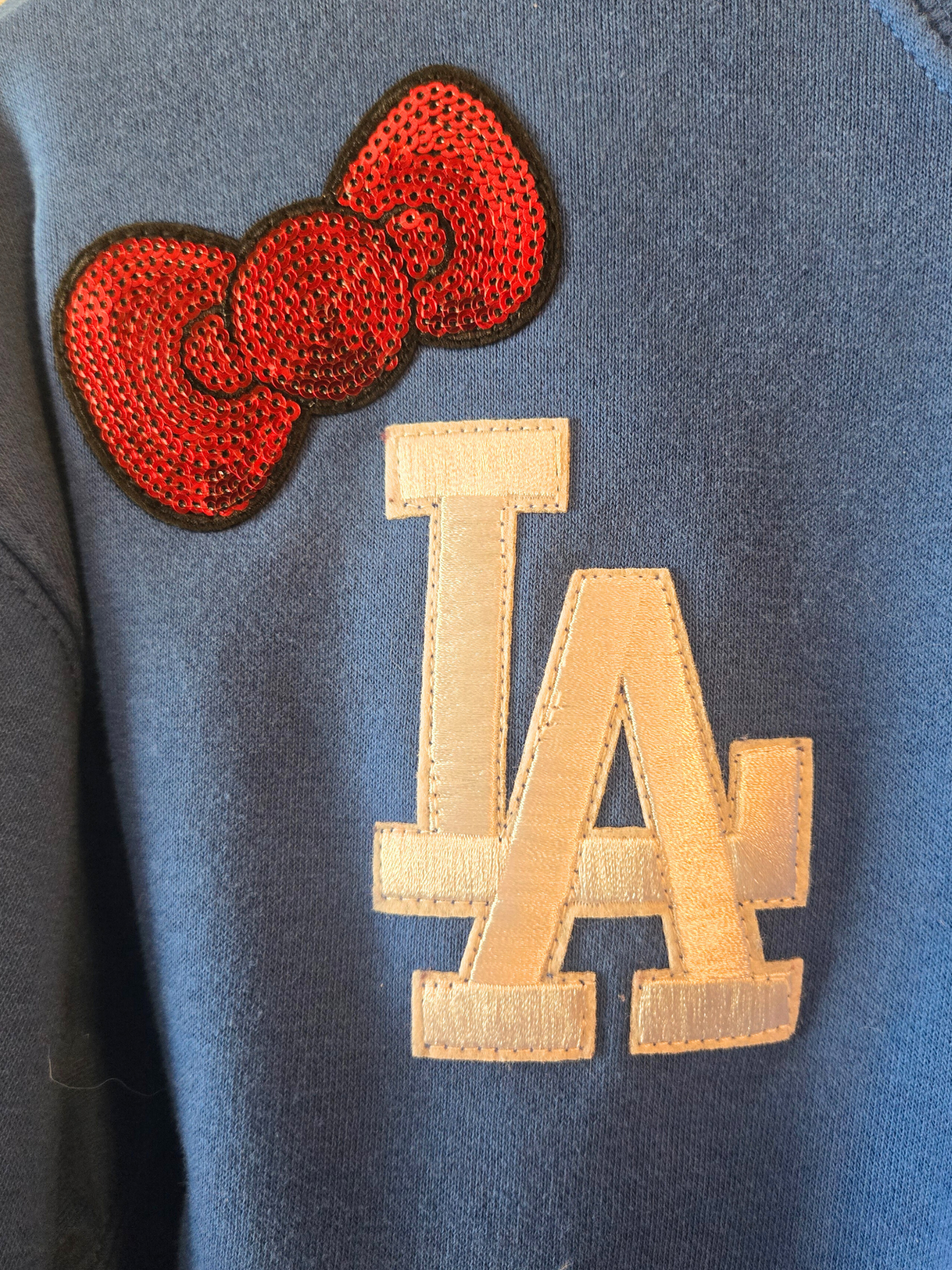 Los Angeles Dodgers HK Crop Sweatshirt
