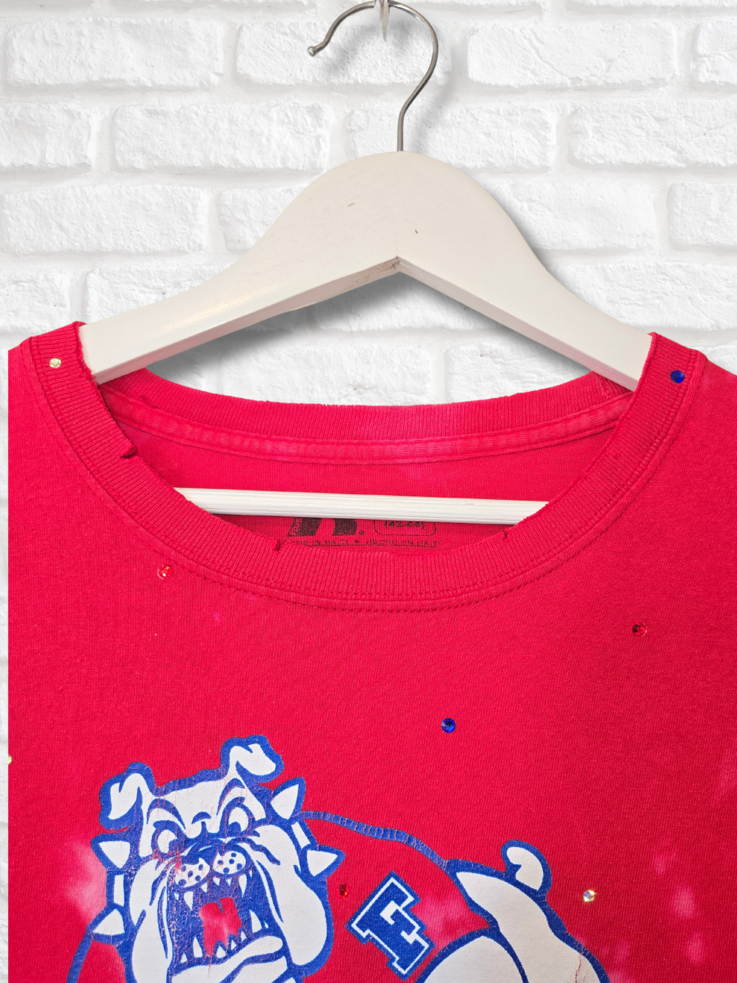 Fresno State Bulldogs Crop Tee