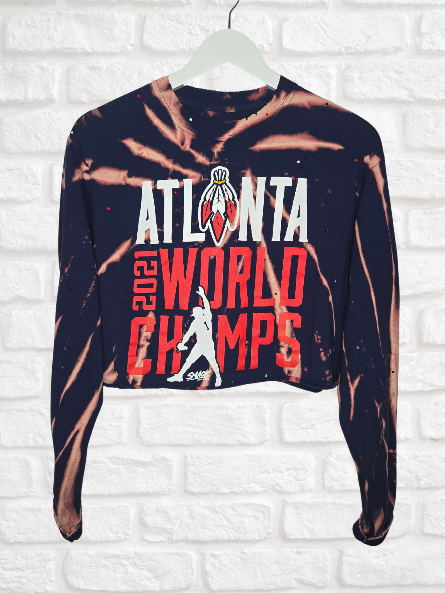Atlanta Braves Crop Tee