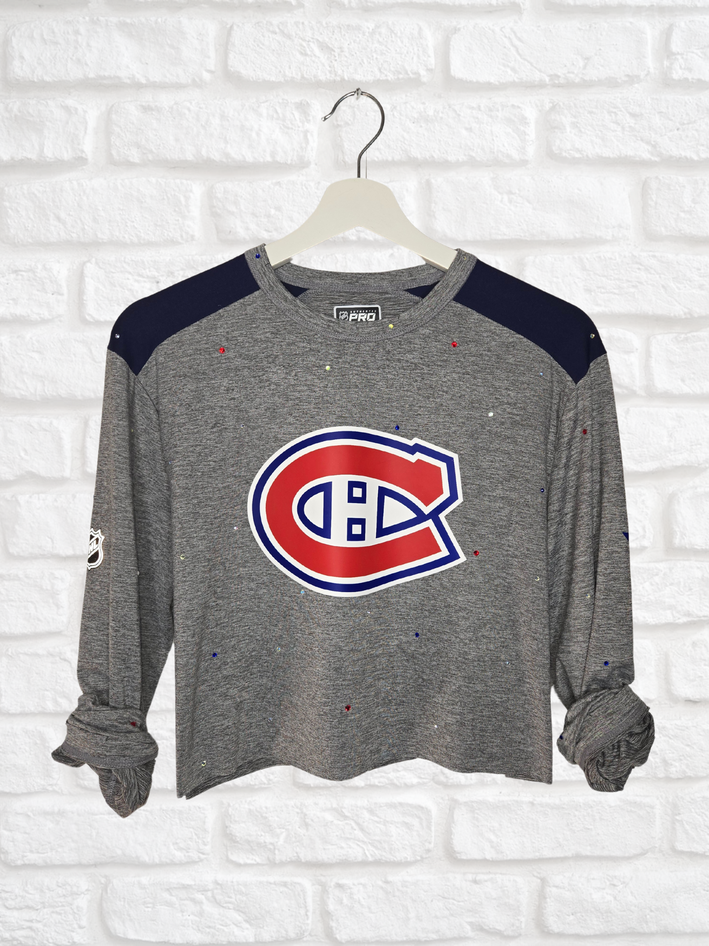 Montreal Canadiens Crop Tee