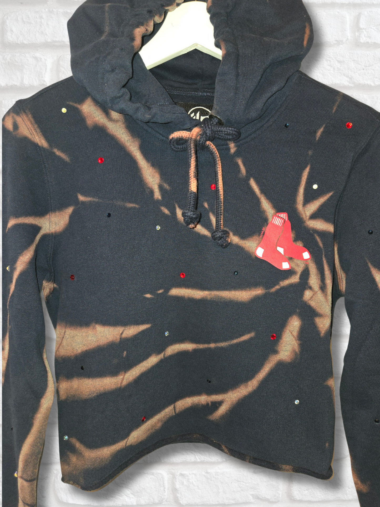 Boston Red Sox Crop Hoodie