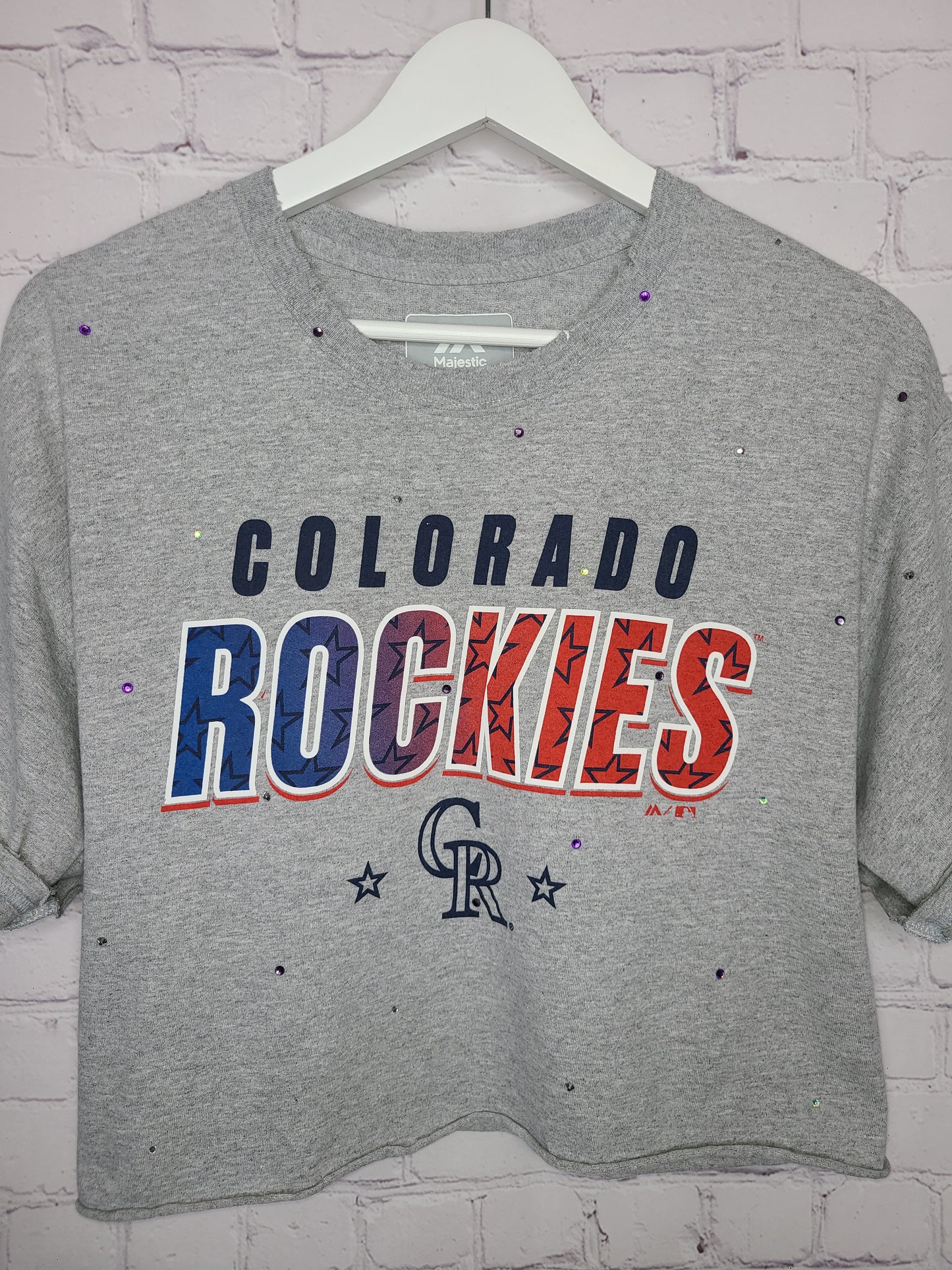 Colorado Rockies Crop Tee