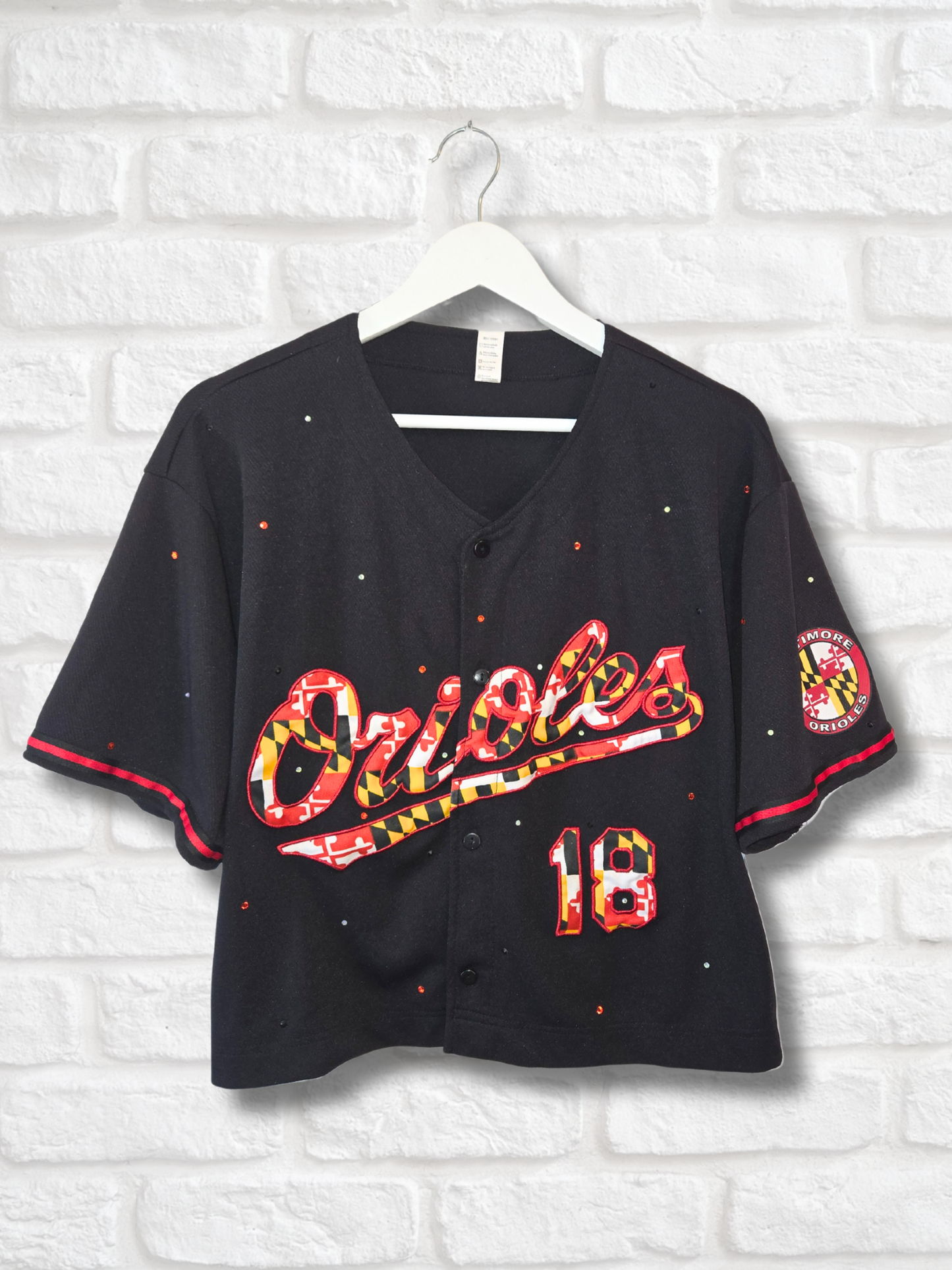 Baltimore Orioles Crop Jersey