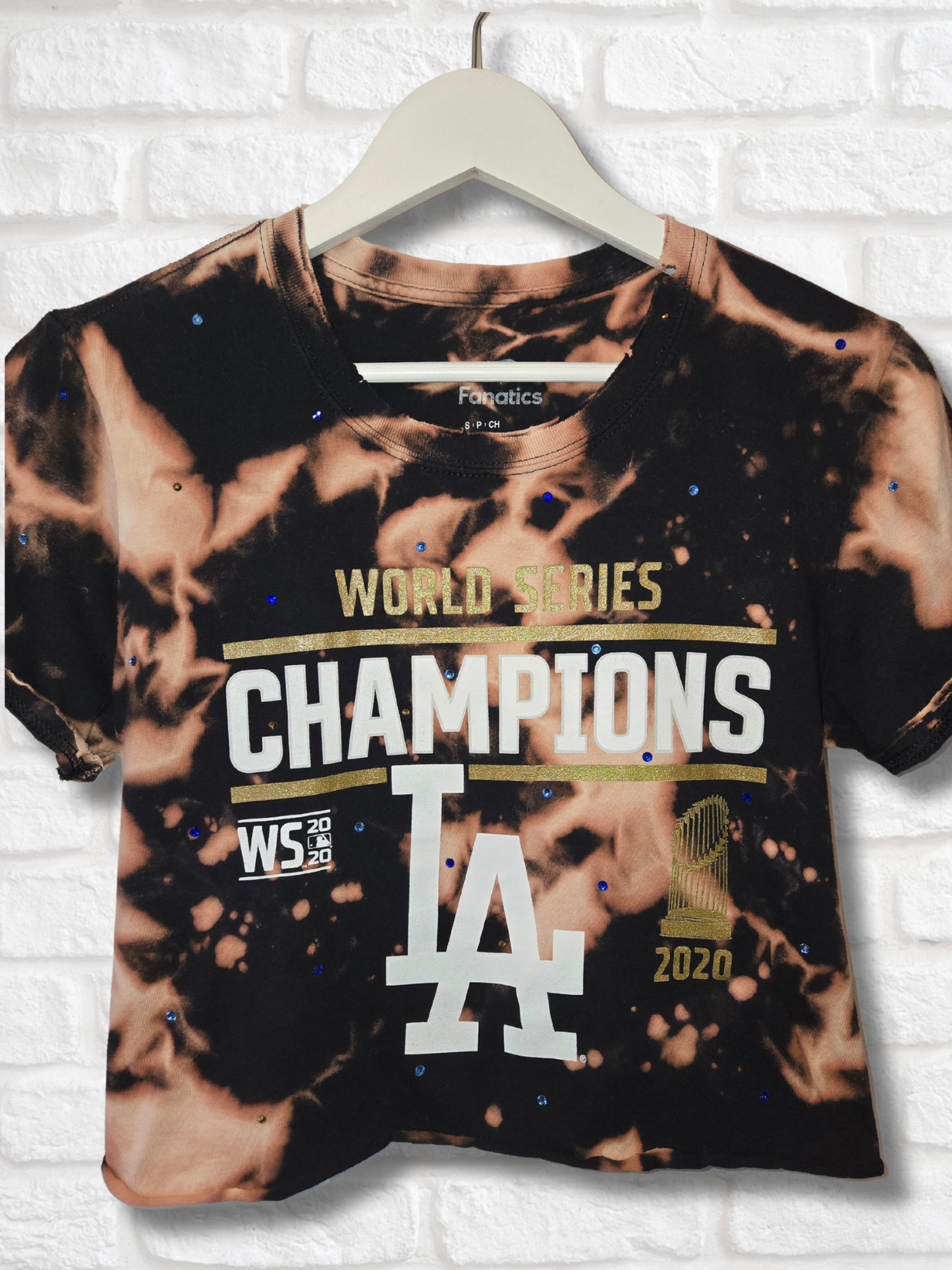 Los Angeles Dodgers Crop Tee