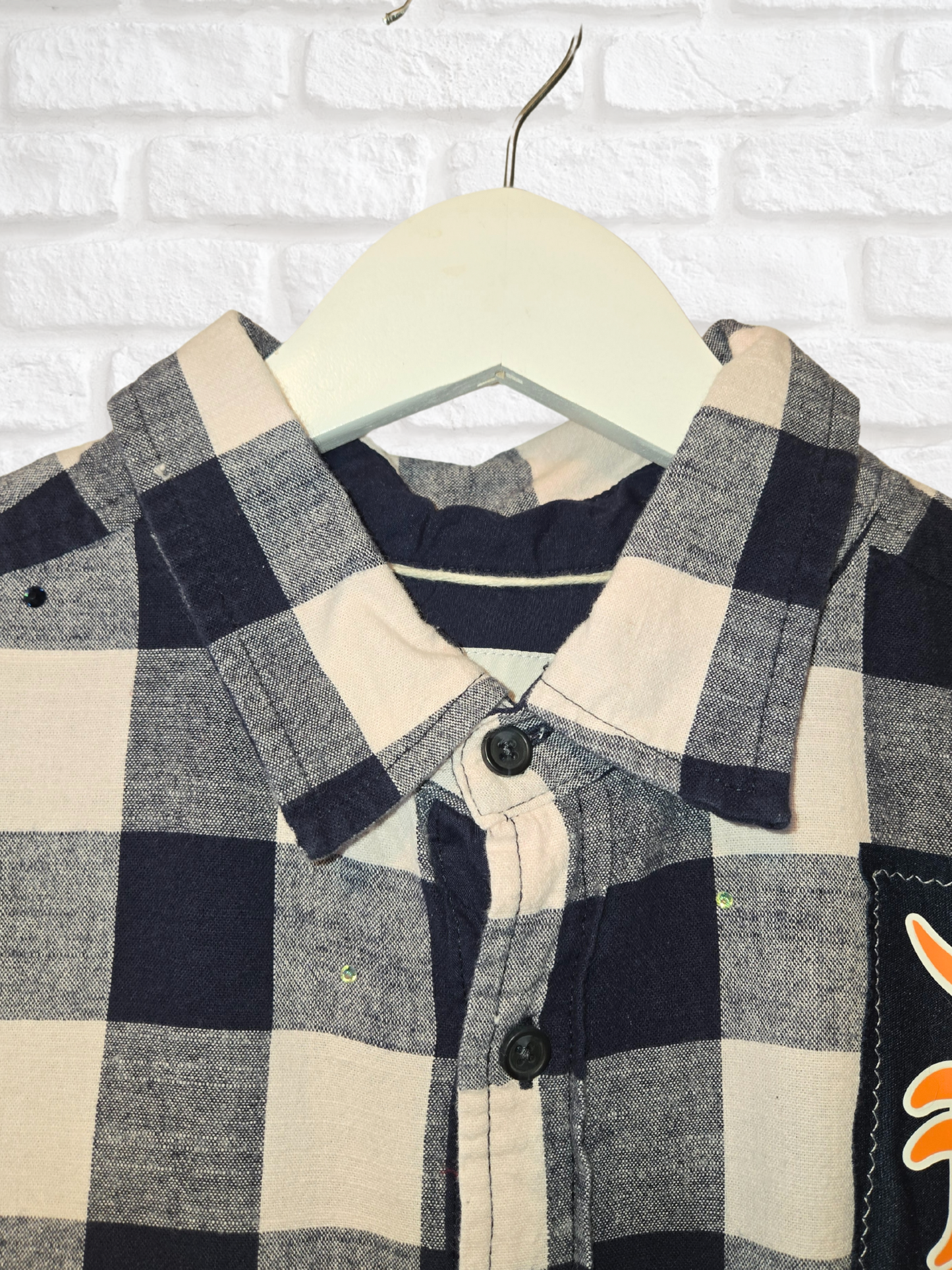 Detroit Tigers Crop Flannel