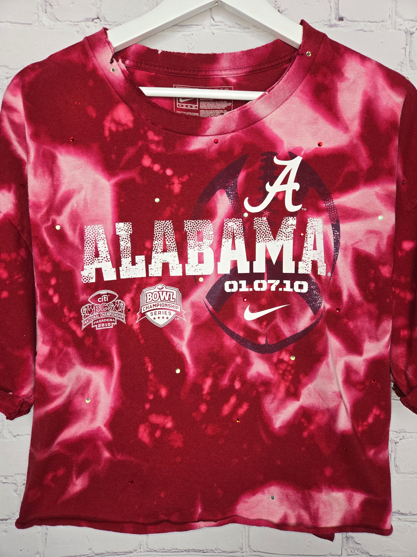 Alabama Crimson Tide Crop Tee