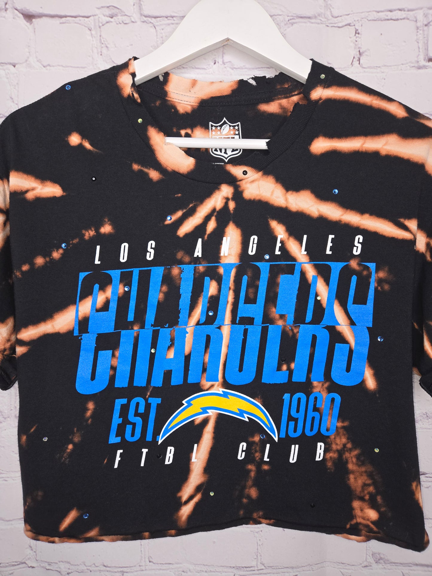 Los Angeles Chargers Crop Tee