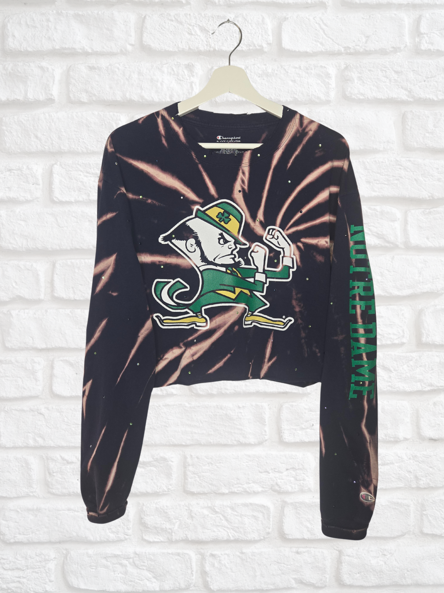 Notre Dame Fighting Irish Crop Tee
