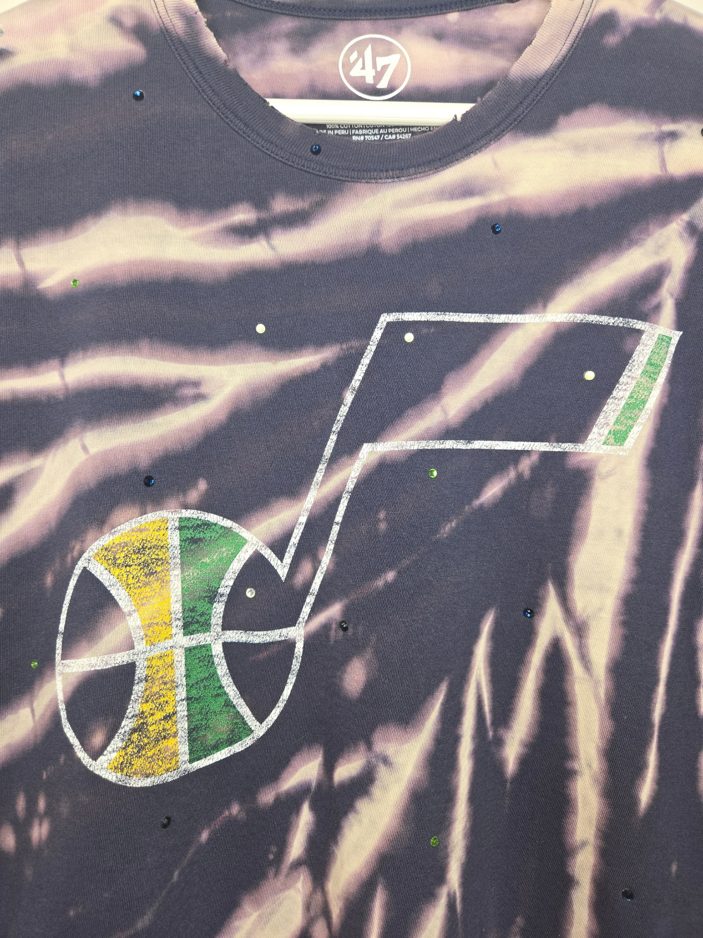 Utah Jazz Crop Tee