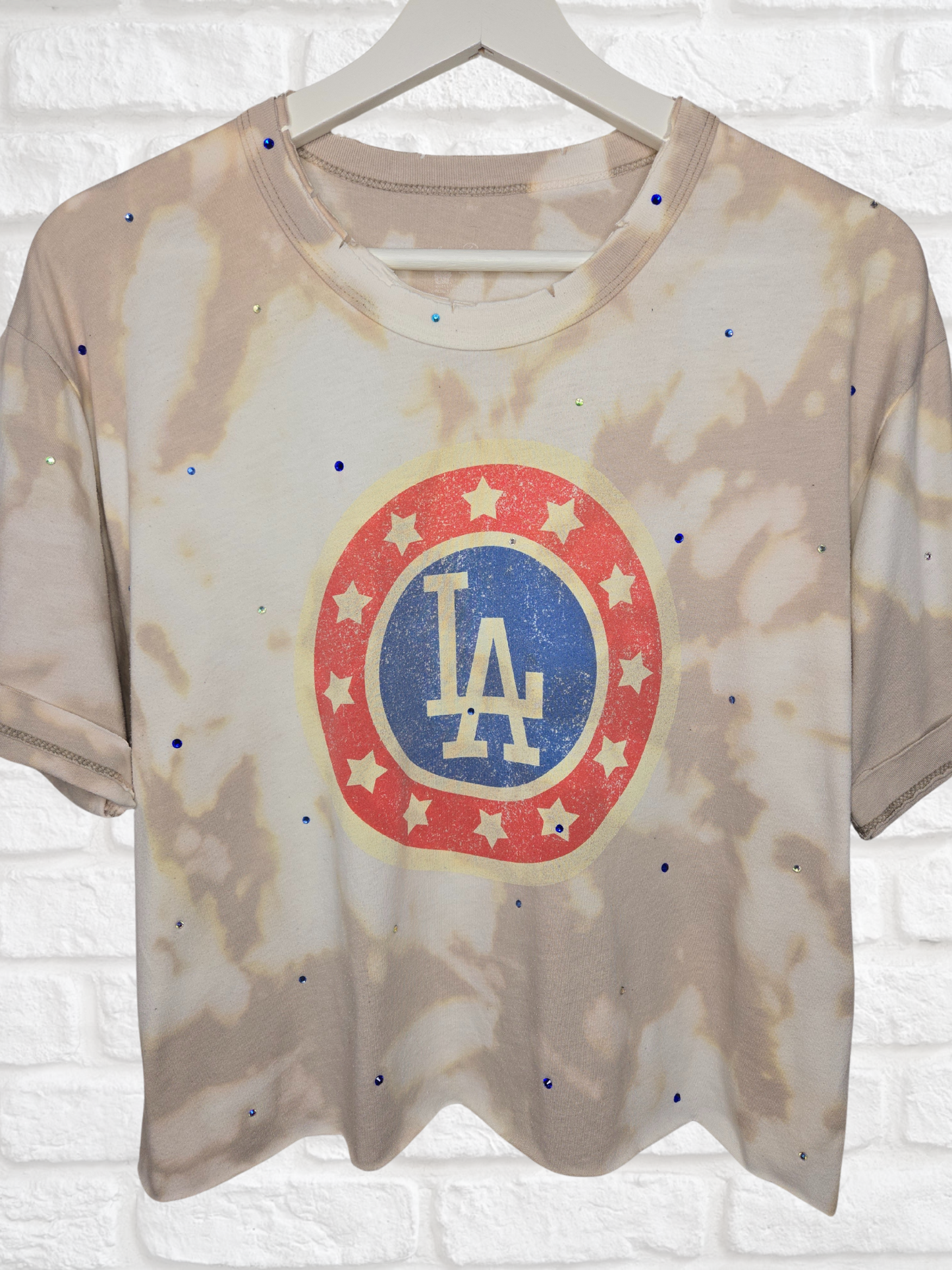 Los Angeles Dodgers Crop Tee