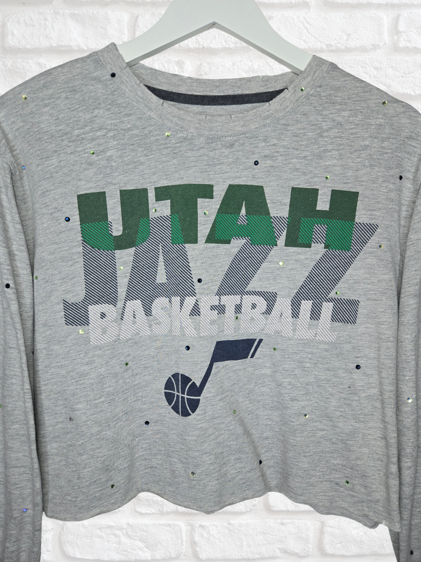 Utah Jazz Crop Tee