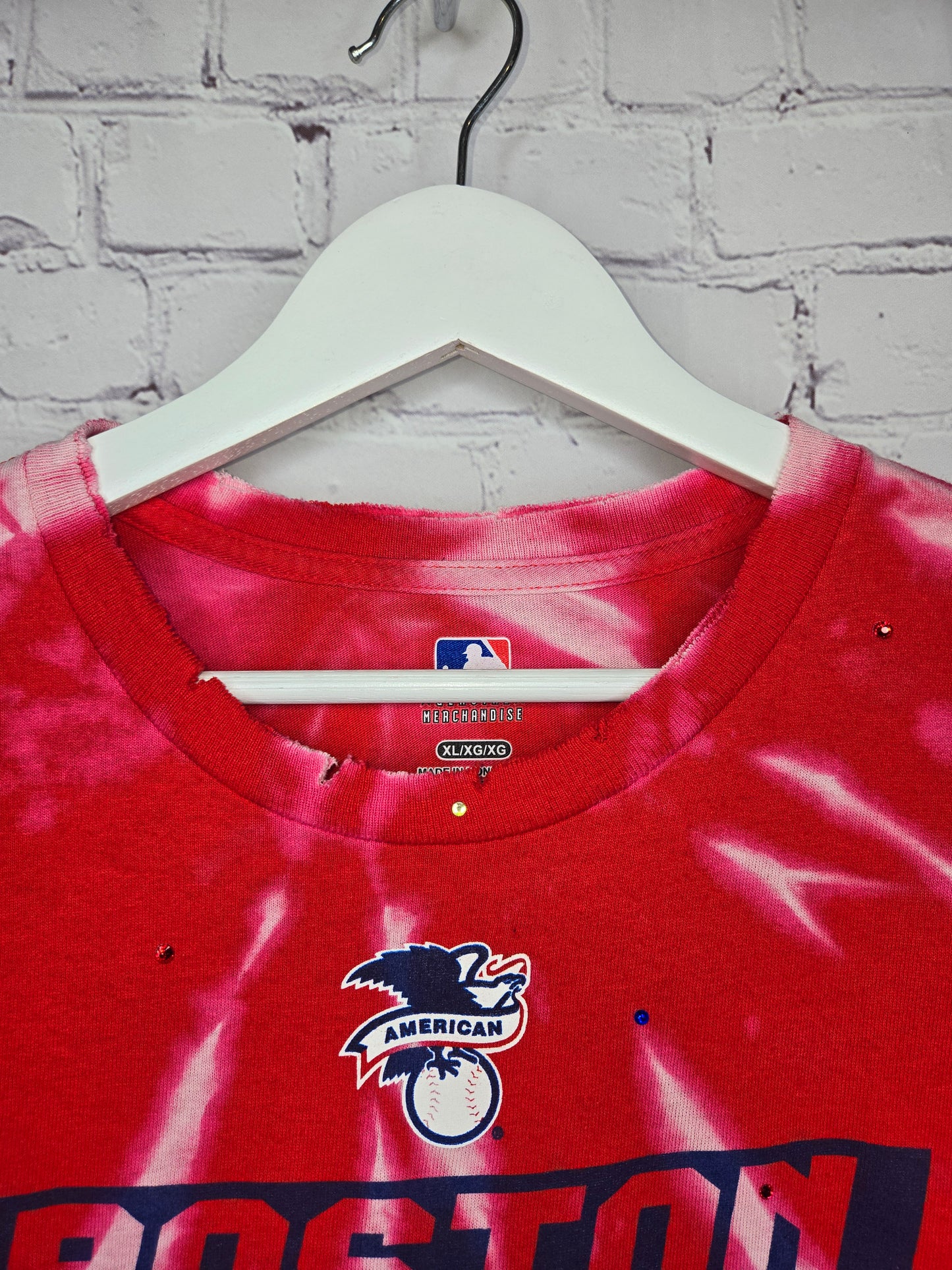 Boston Red Sox Crop Tee