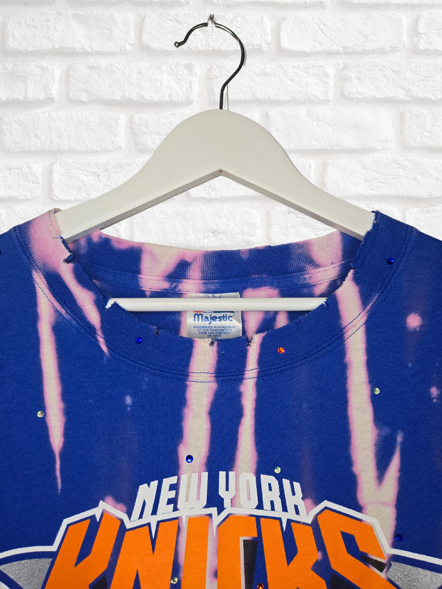 New York Knicks Crop Tee