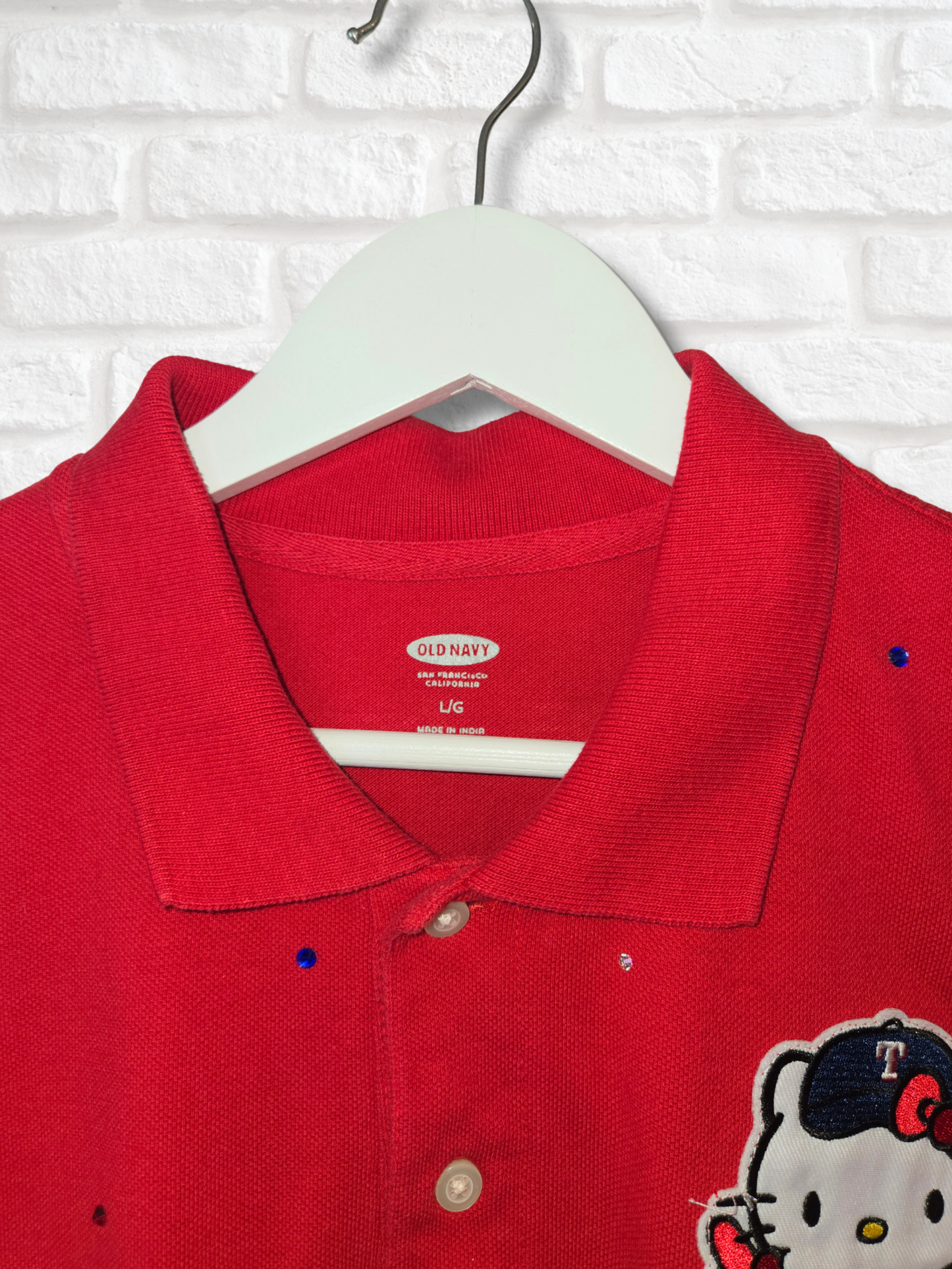 Texas Rangers HK Crop Polo