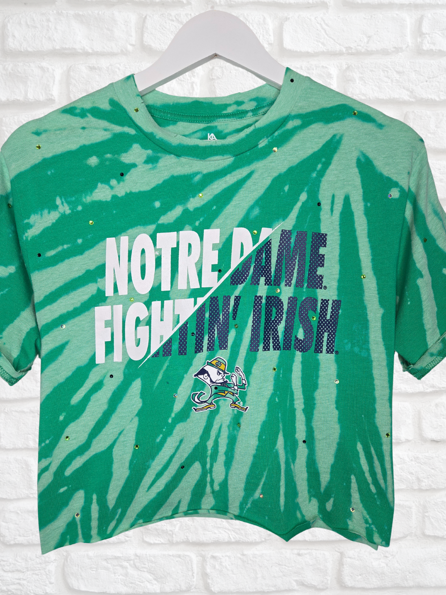 Notre Dame Fighting Irish Crop Tee