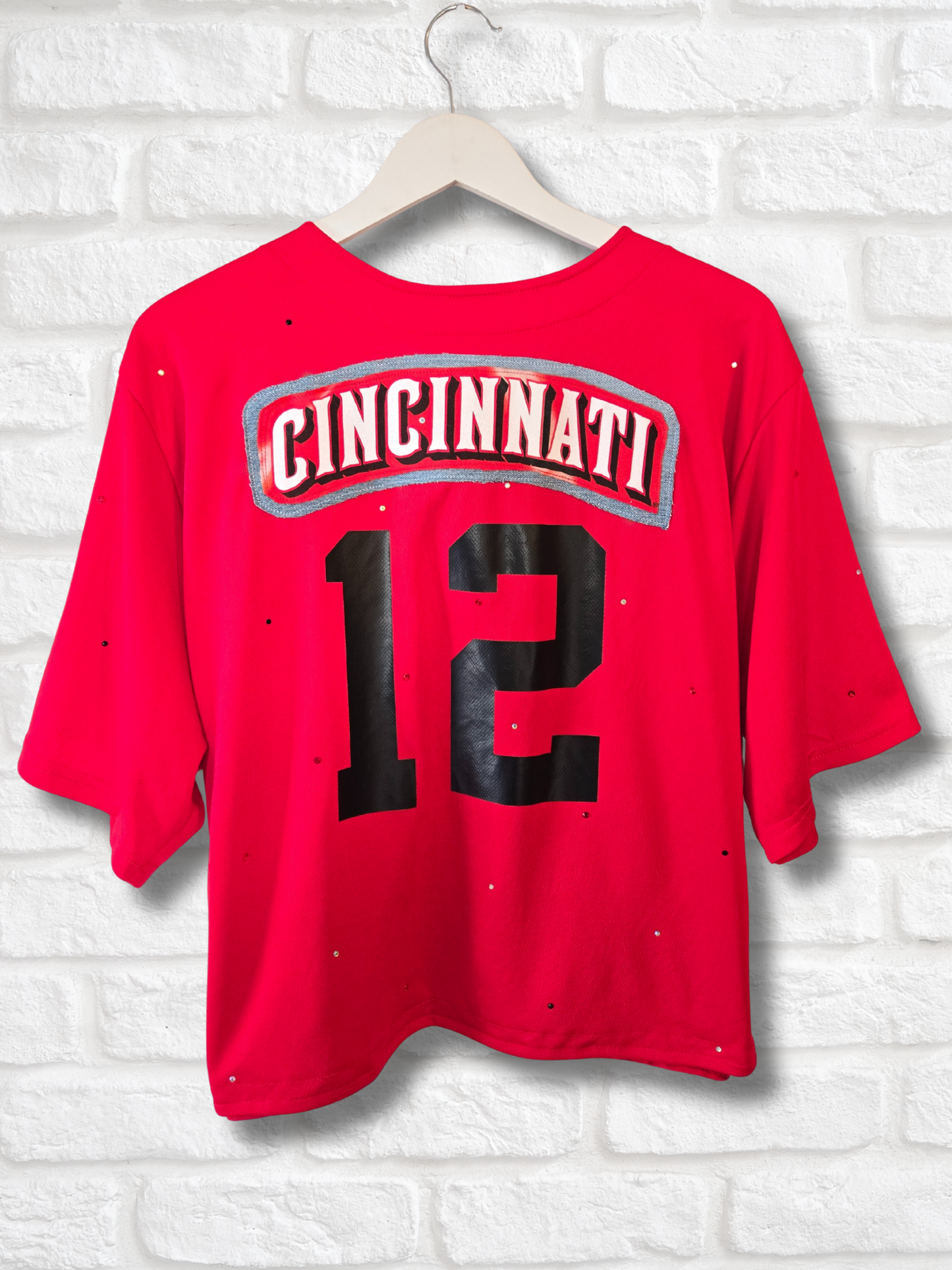 Cincinnati Reds Crop Jersey