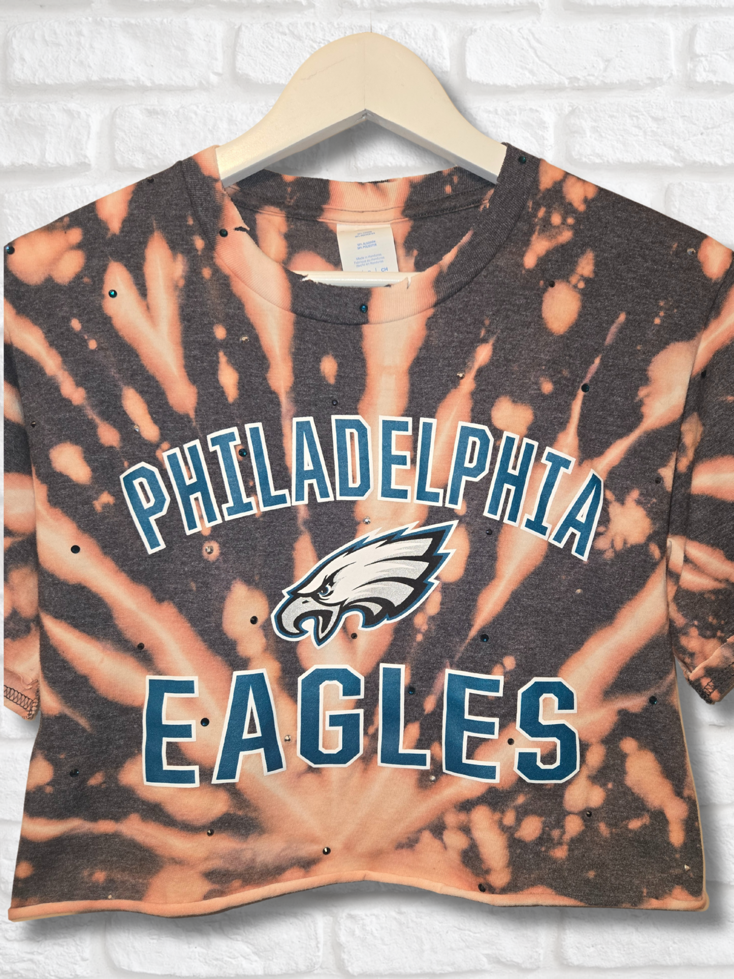 Philadelphia Eagles Crop Tee