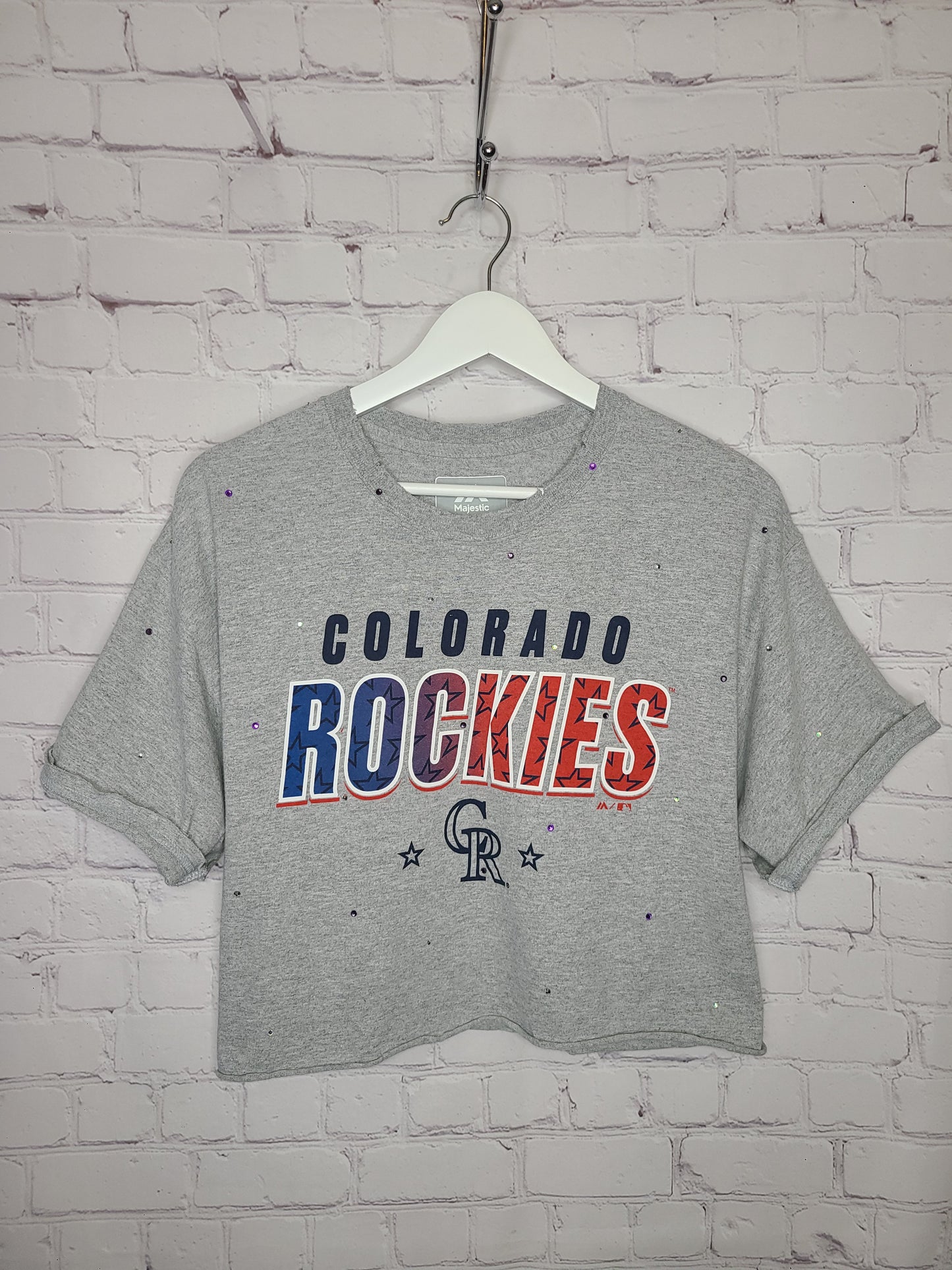 Colorado Rockies Crop Tee