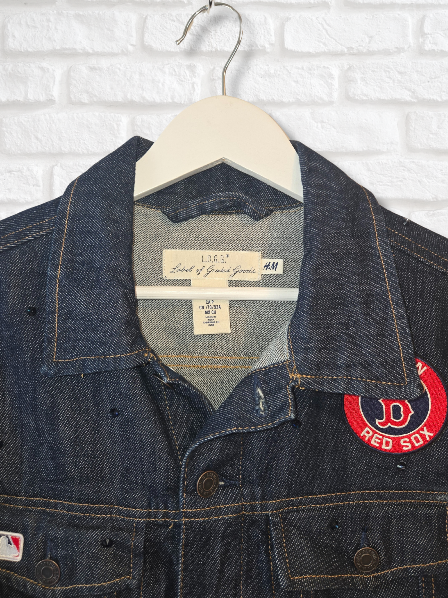 Boston Red Sox Crop Jacket
