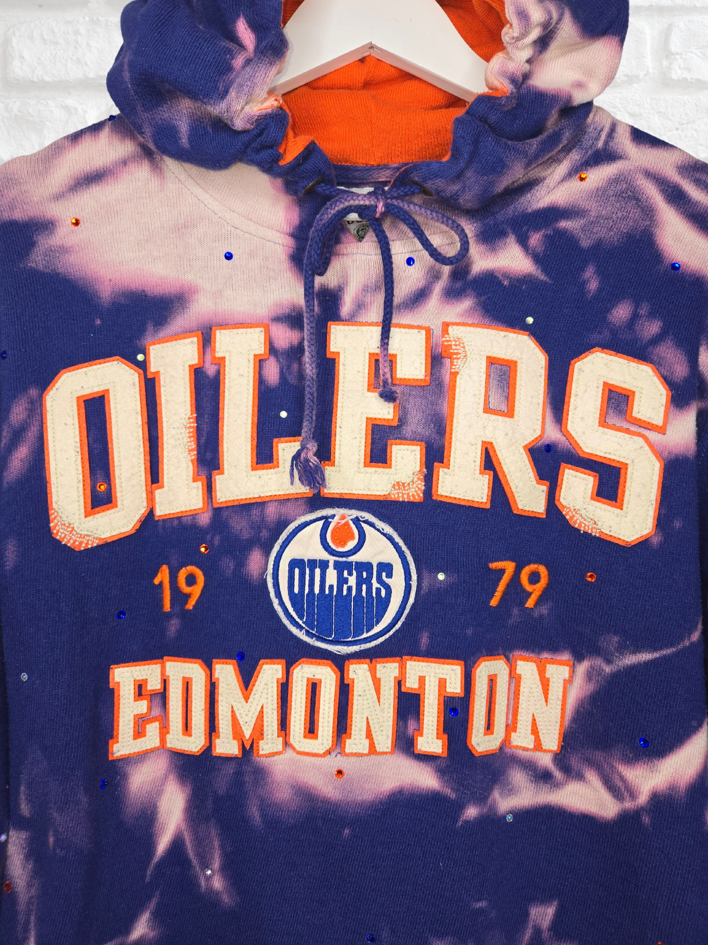 Edmonton Oilers Crop Hoodie