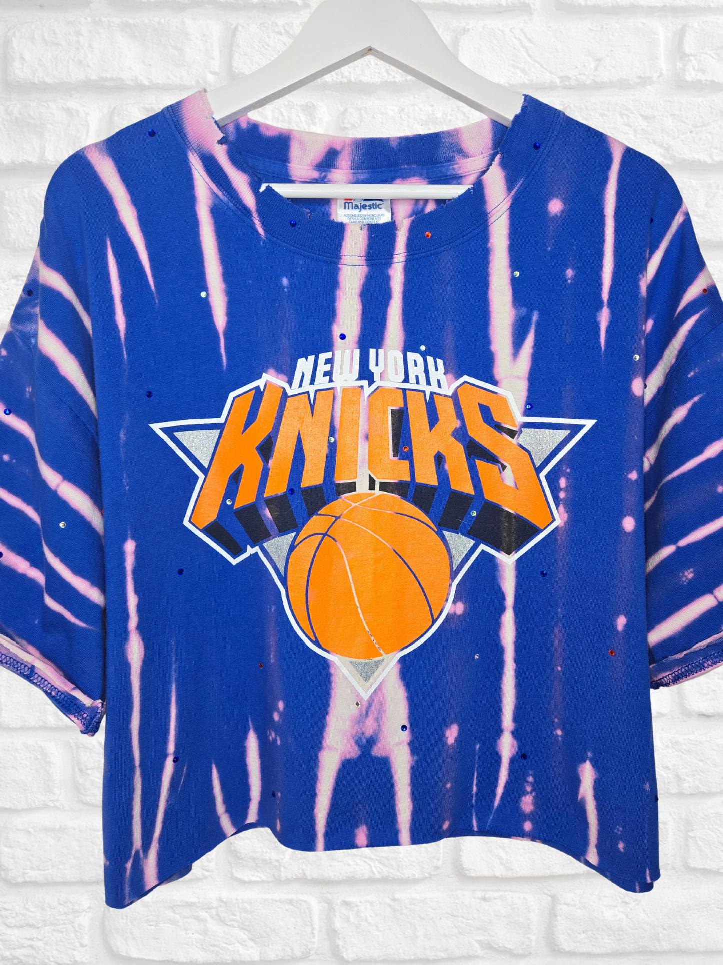 New York Knicks Crop Tee