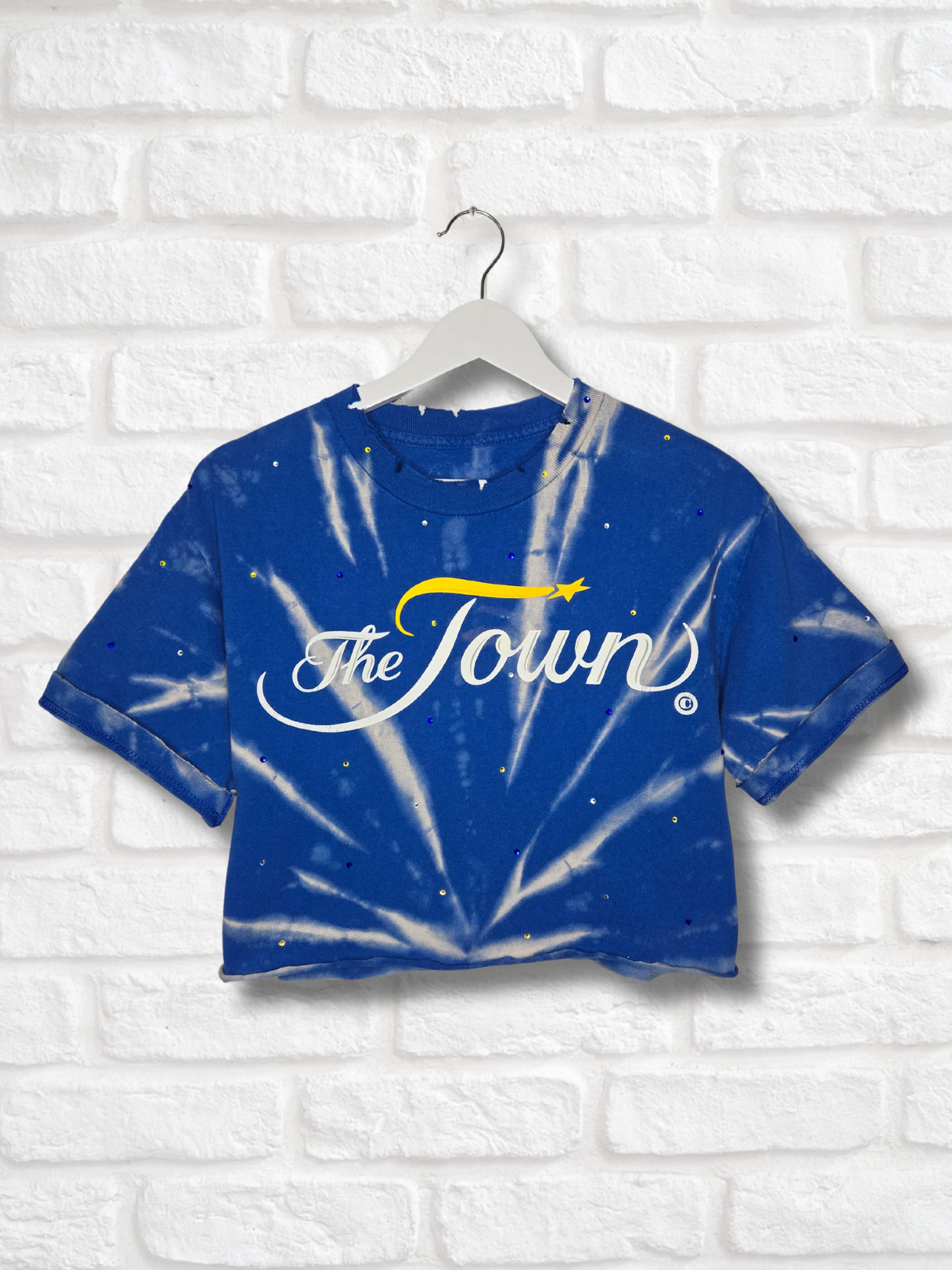Golden State Warriors Crop Tee