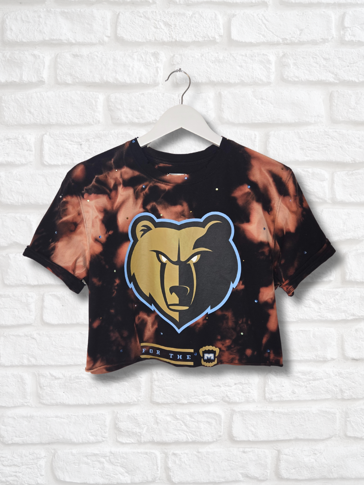 Memphis Grizzlies Crop Tee
