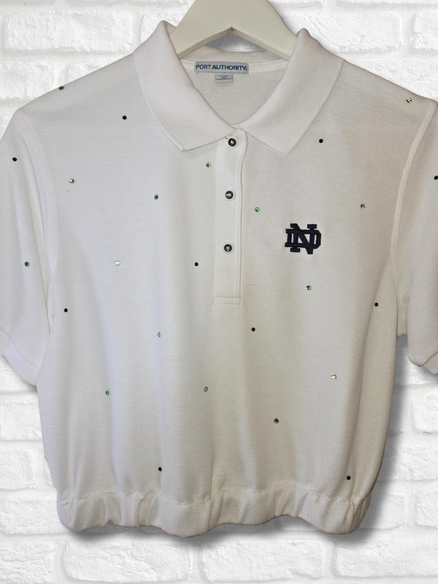 Notre Dame Crop Polo