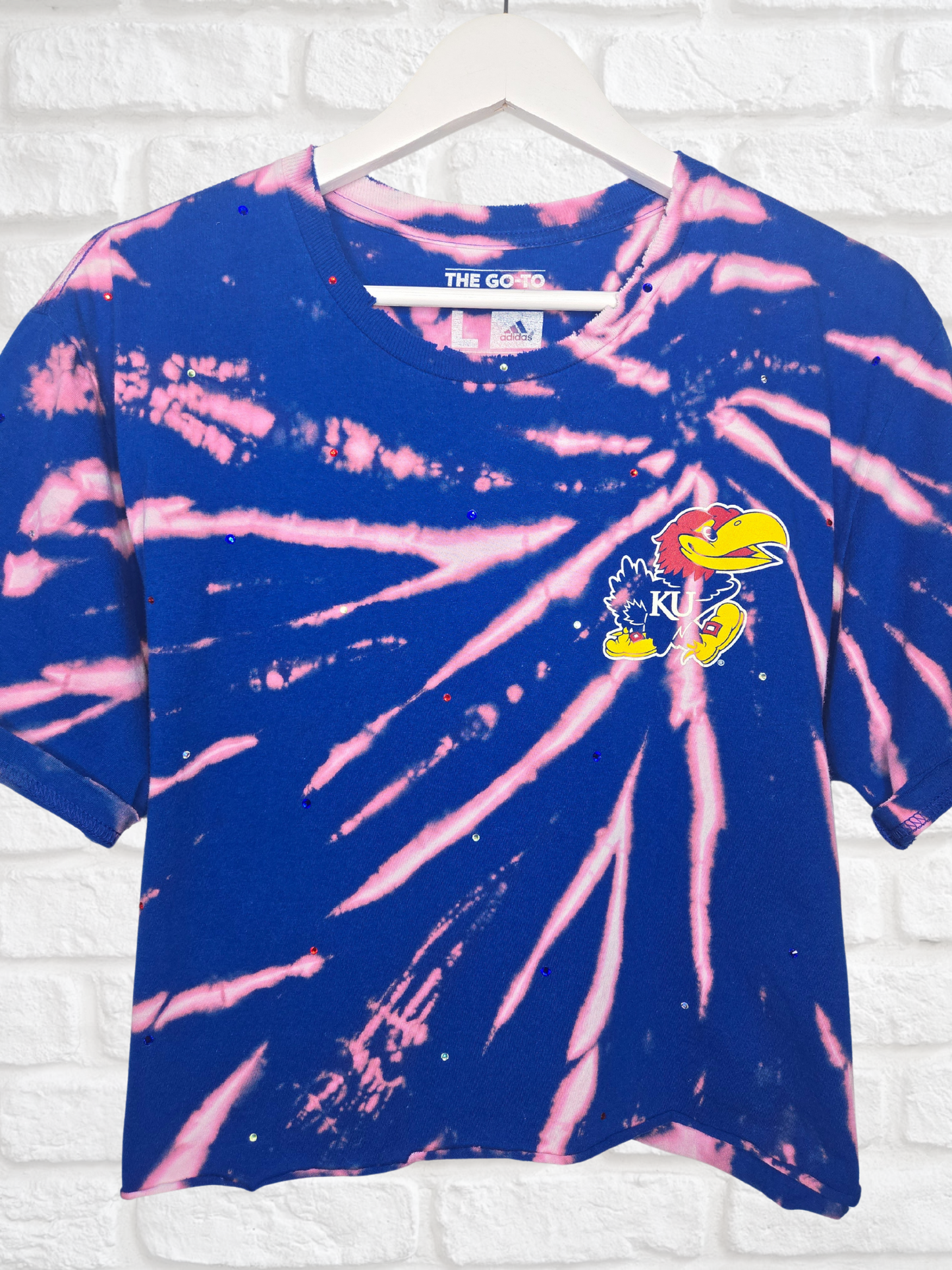 Kansas Jayhawks Crop Tee