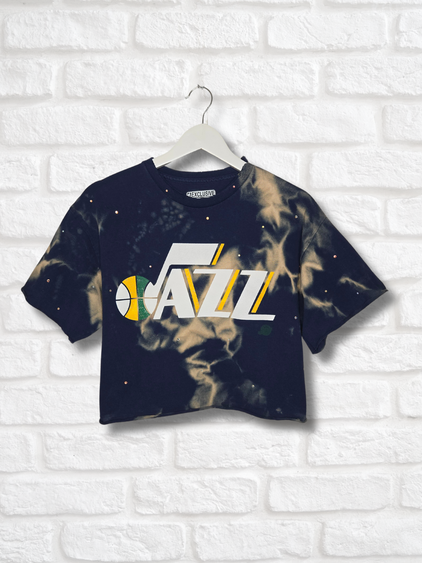 Utah Jazz Crop Tee