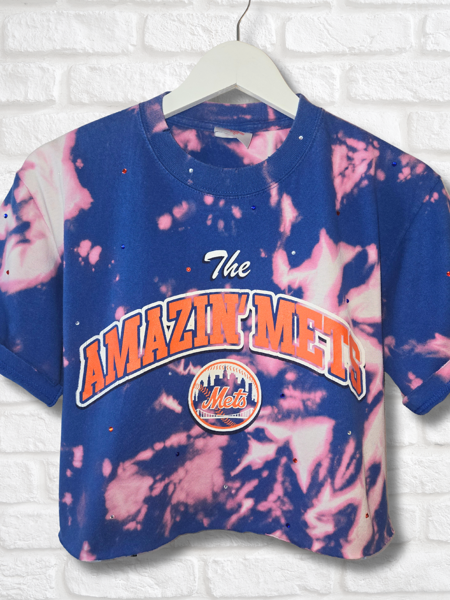 New York Mets Crop Top