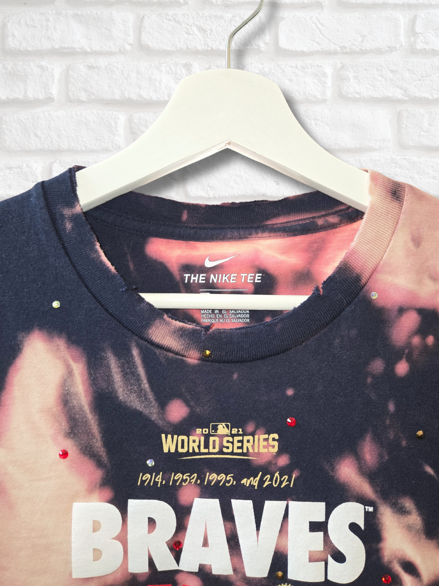 Atlanta Braves Crop Tee