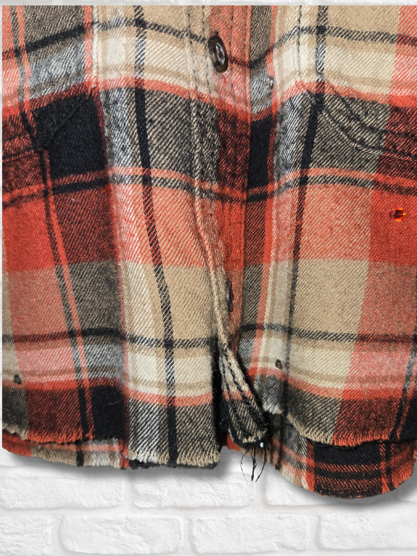 San Francisco Giants Rhinestone Crop Flannel