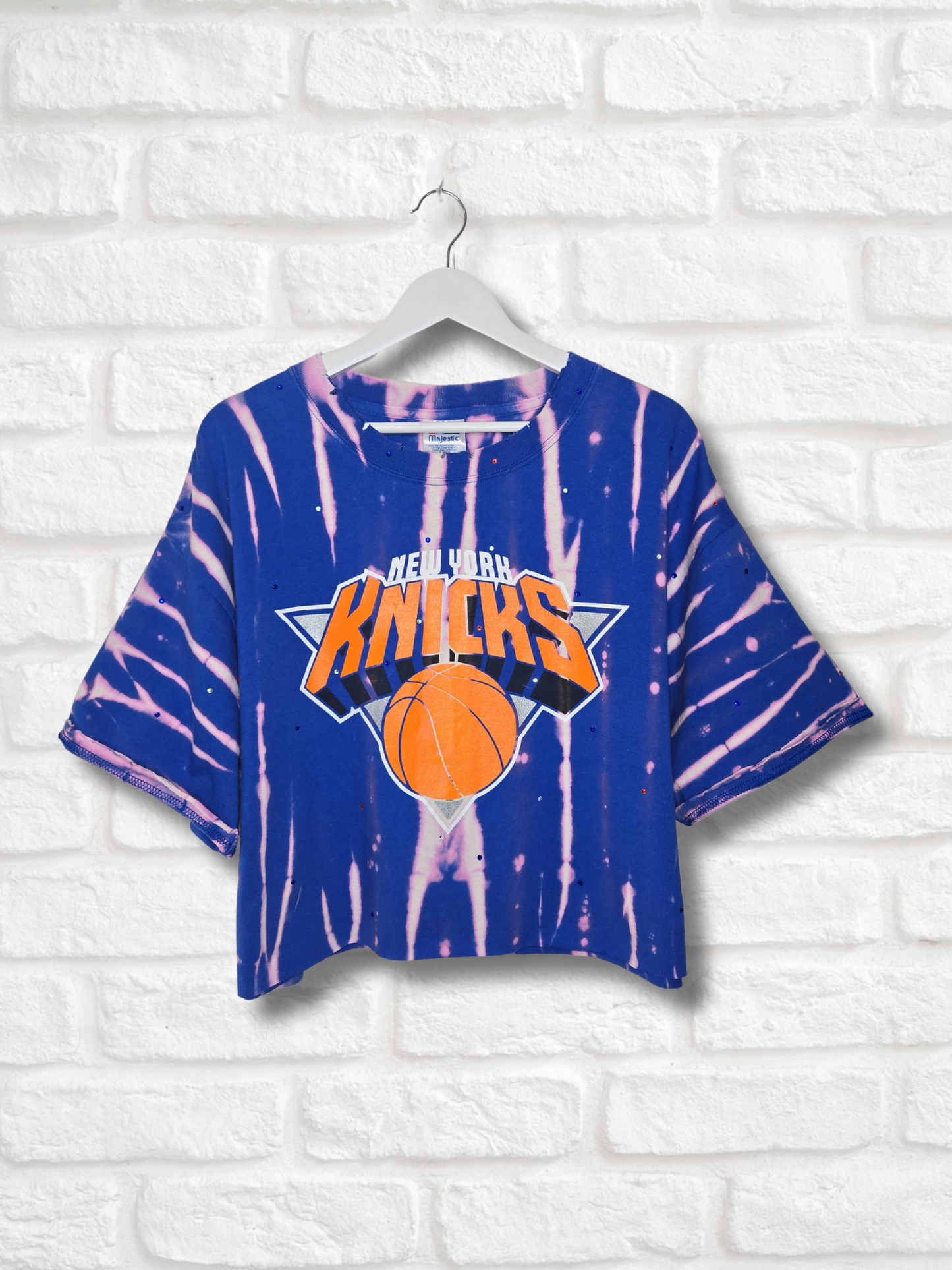 New York Knicks Crop Tee