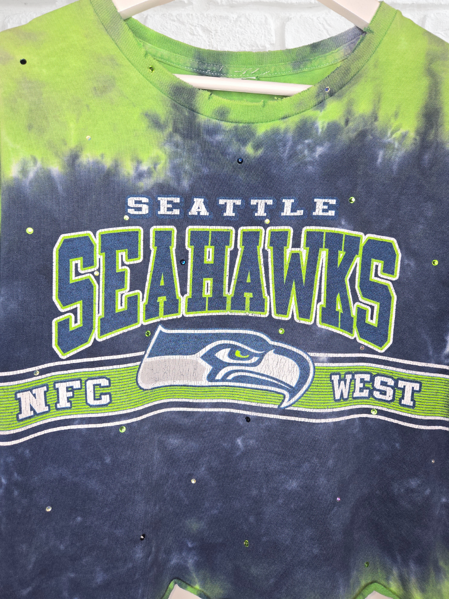 Seattle Seahawks Crop Tee