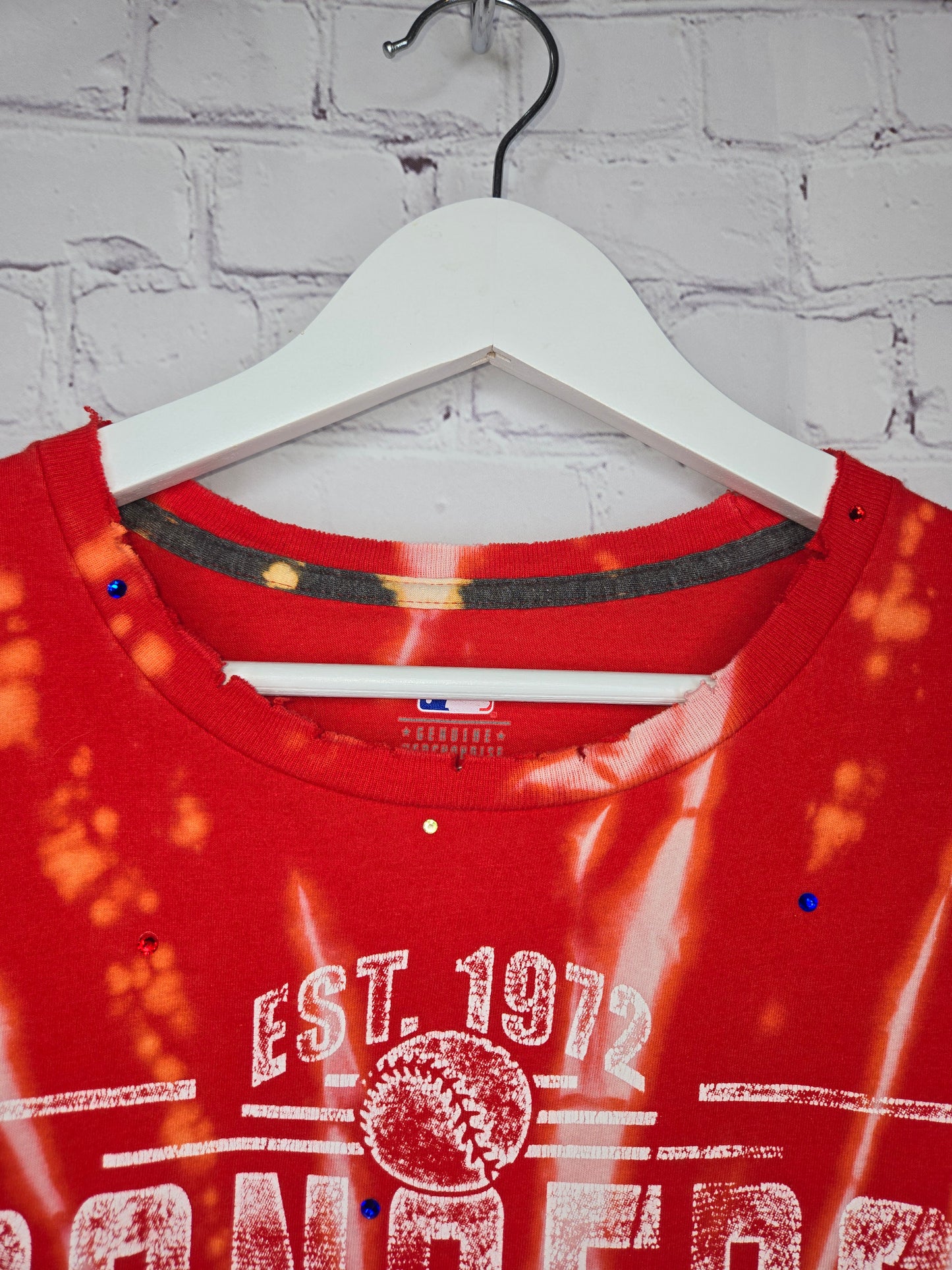 Texas Rangers Crop Tee
