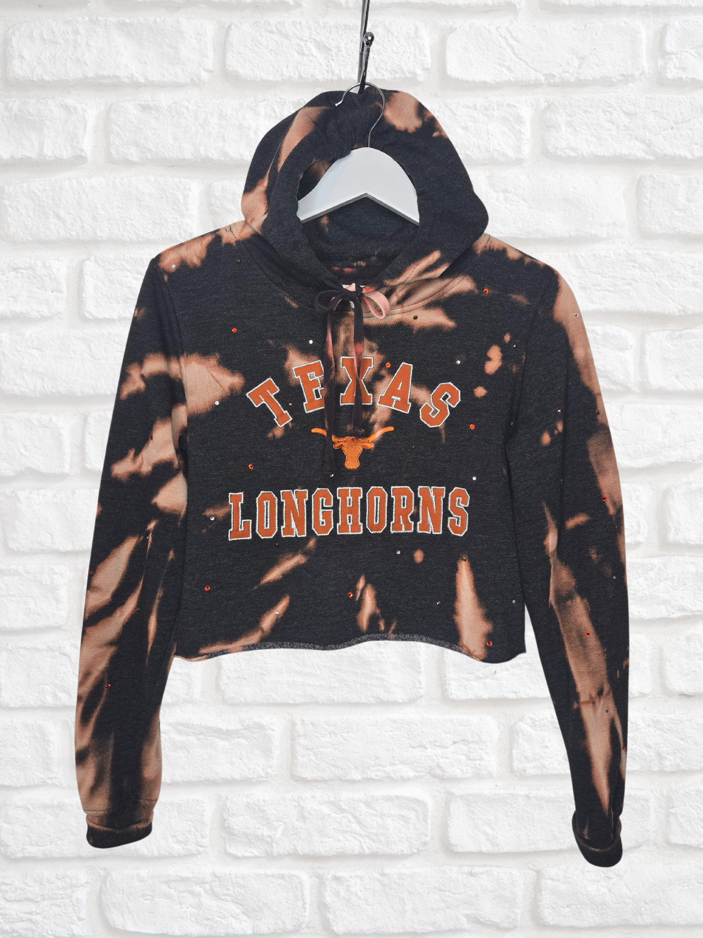 Texas Longhorns Crop Hoodie