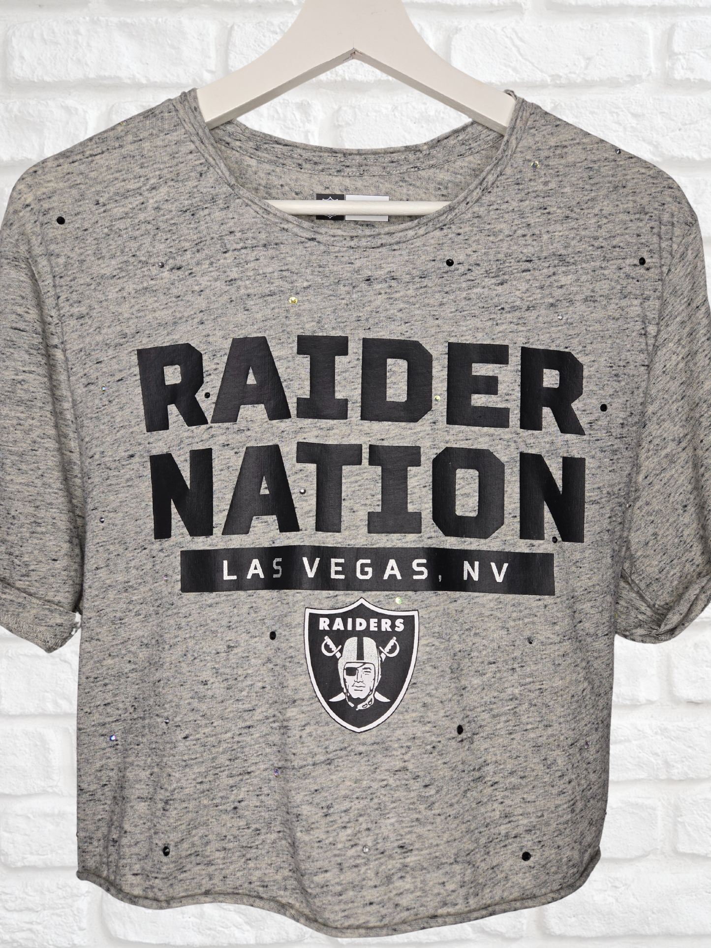 Las Vegas Raiders Crop Tee