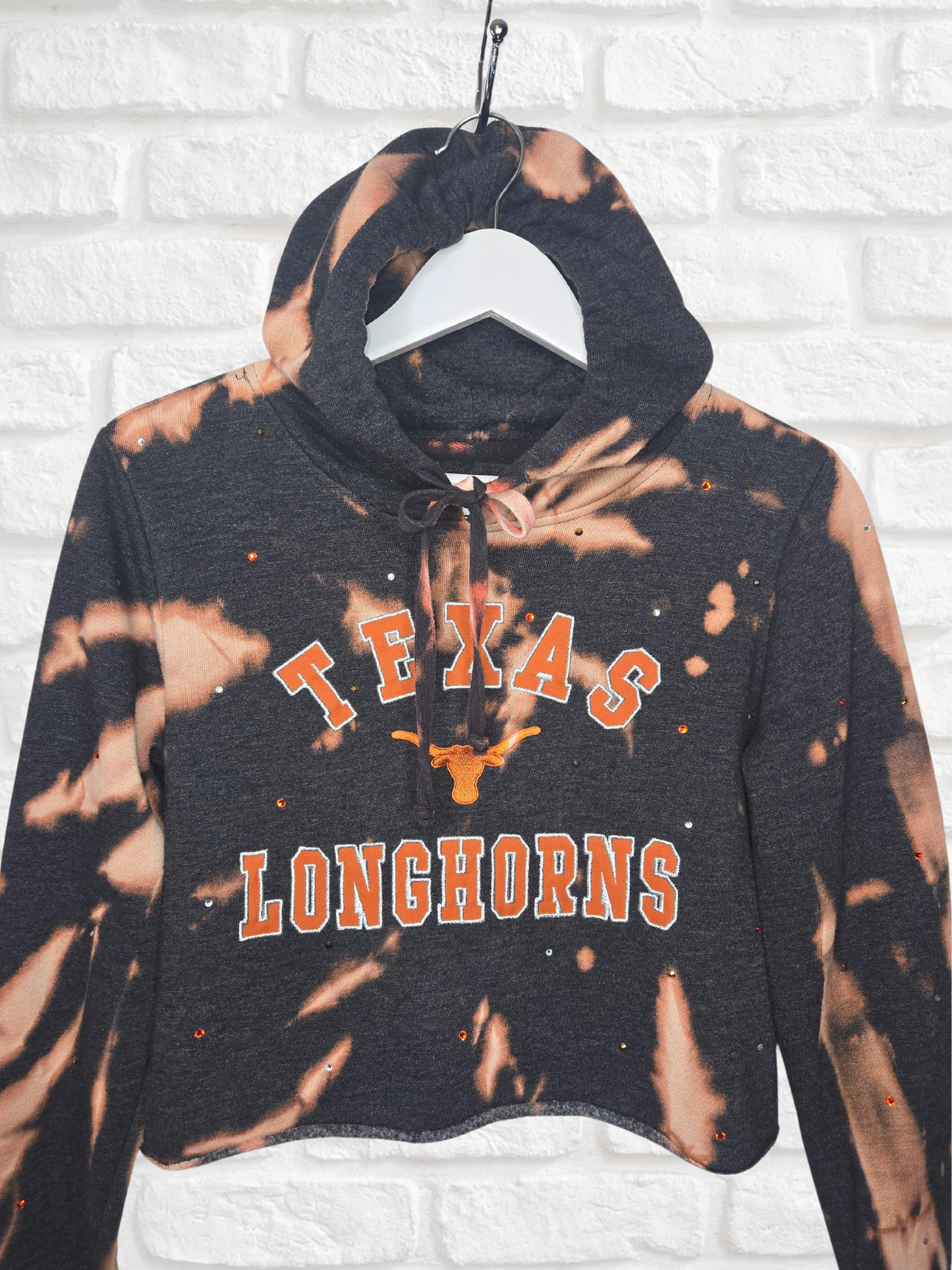 Texas Longhorns Crop Hoodie