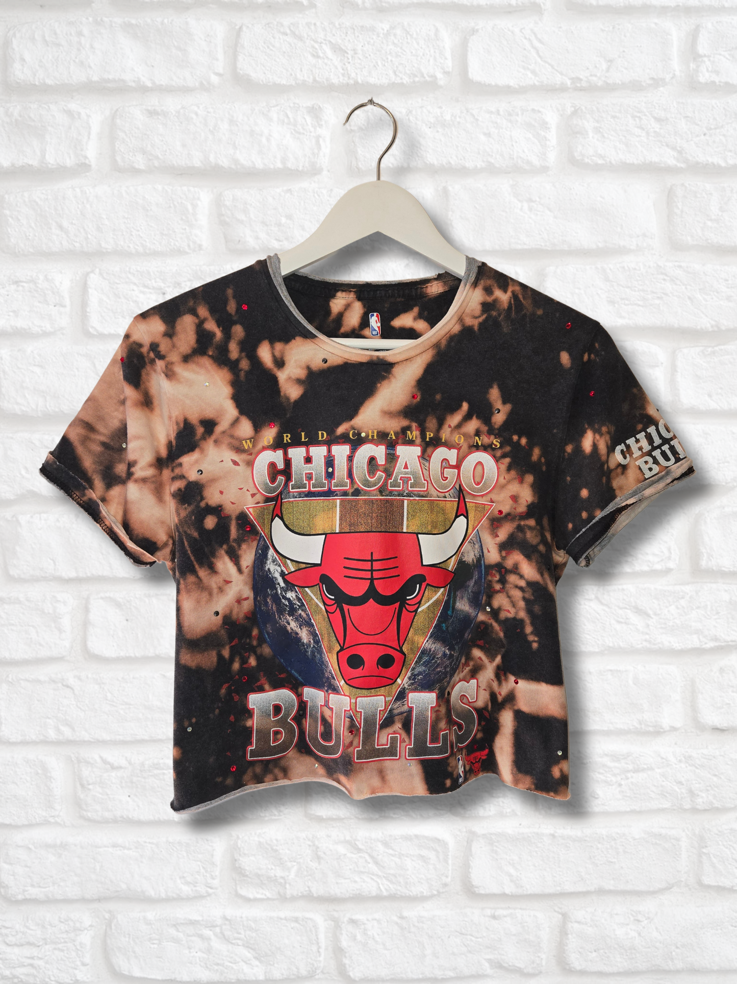 Chicago Bulls Crop Tee
