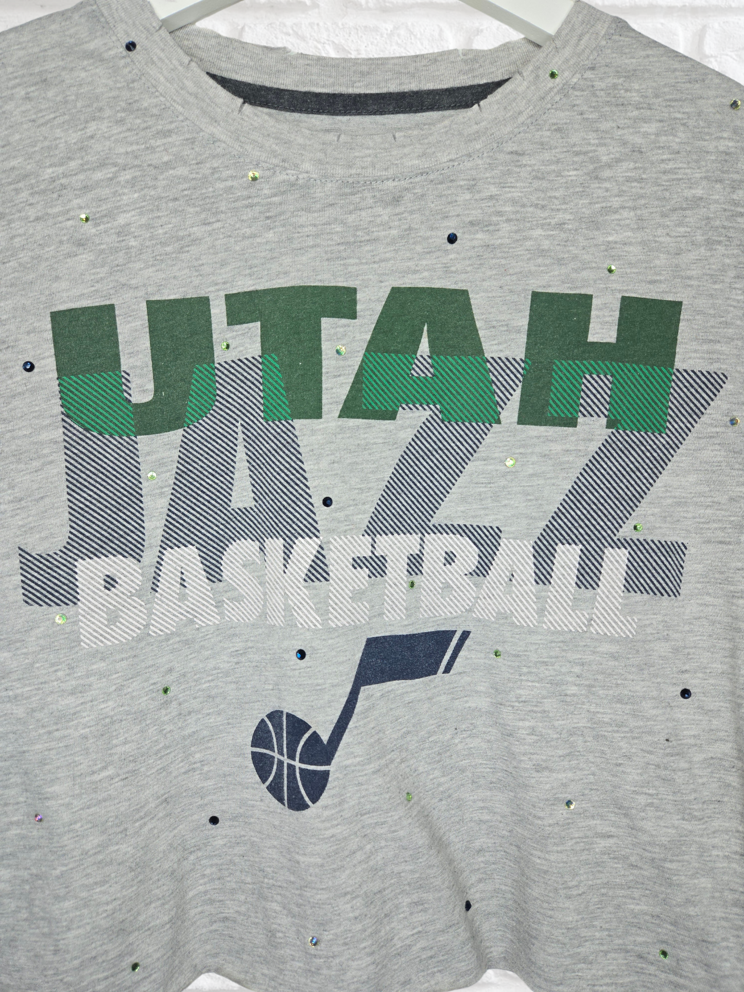 Utah Jazz Crop Tee
