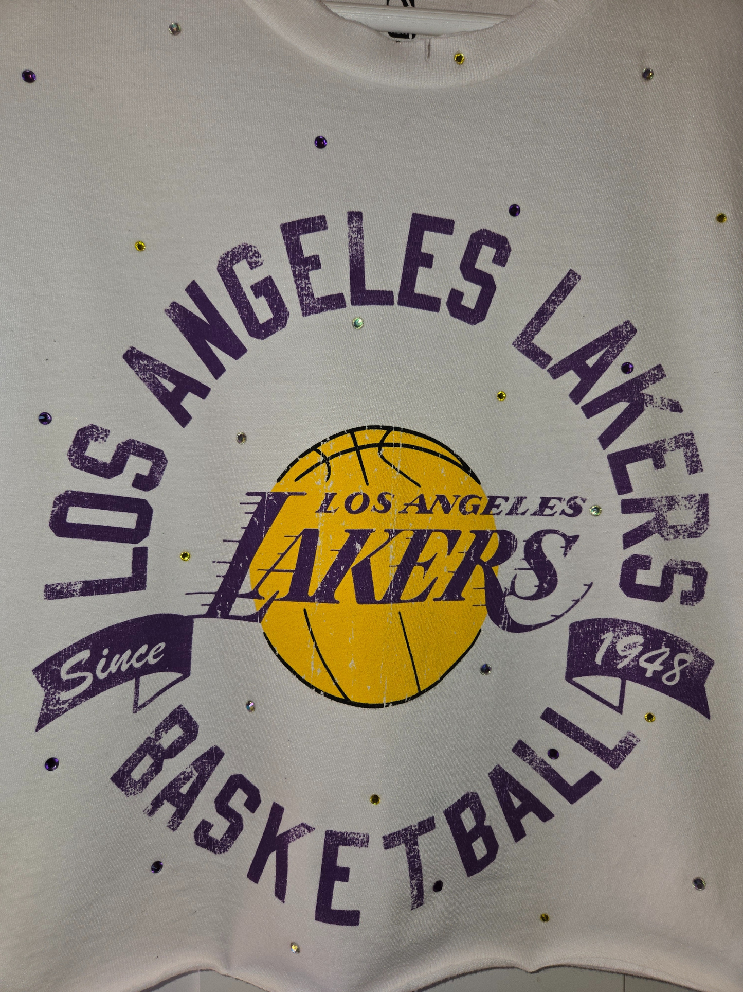 Los Angeles Lakers Crop Tee