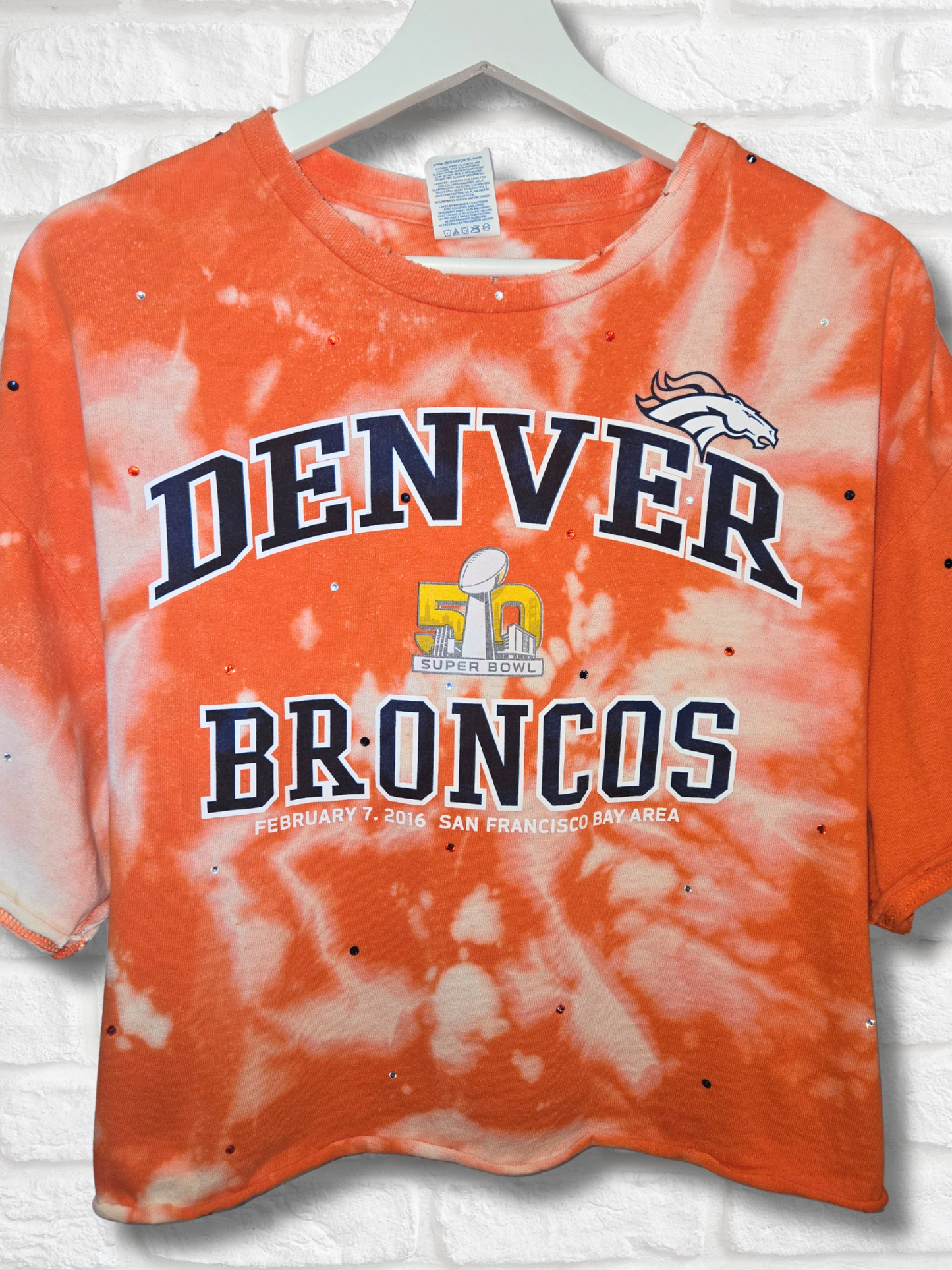 Denver Broncos Crop Top