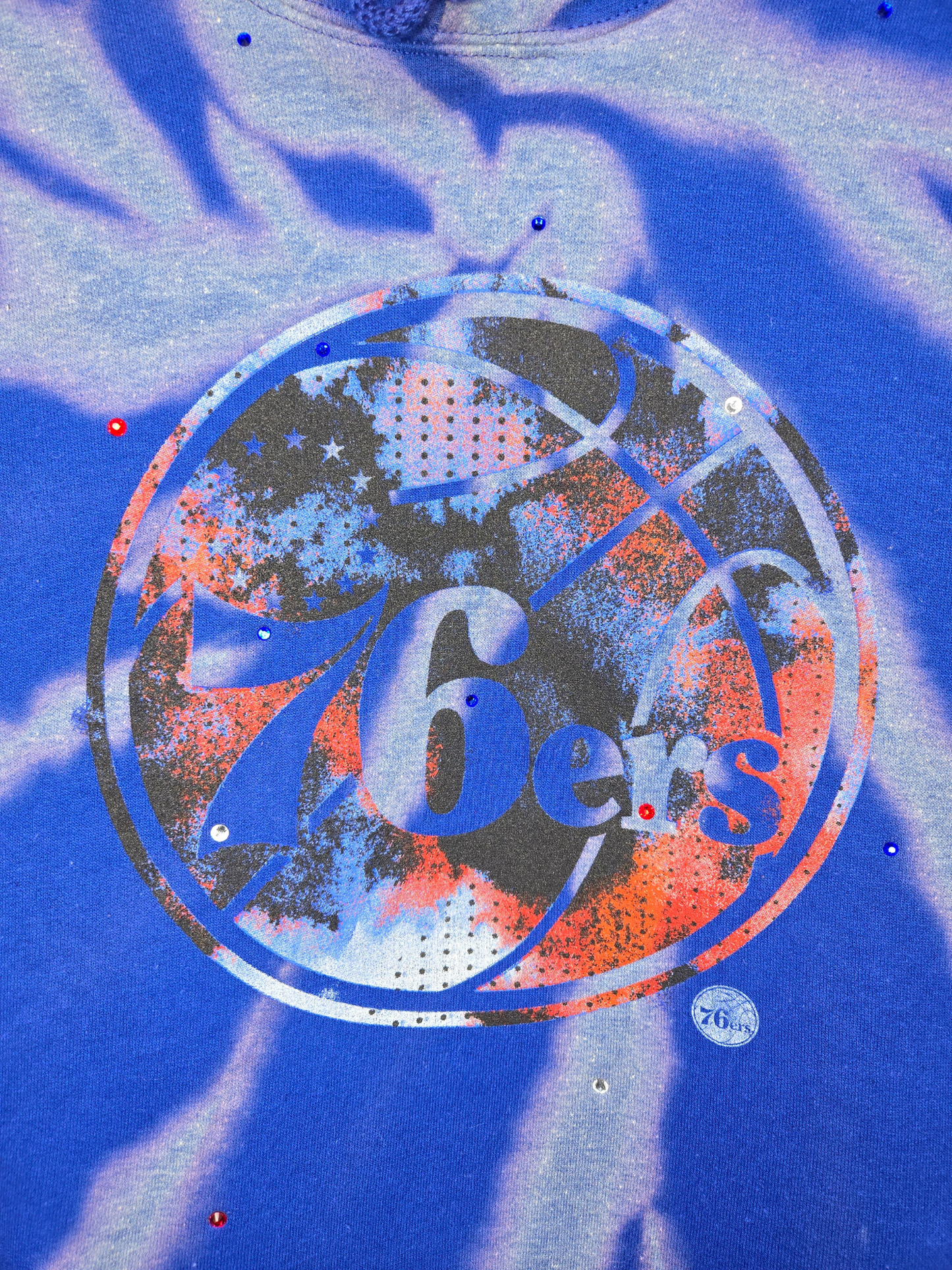 Philadelphia 76ers Crop Hoodie